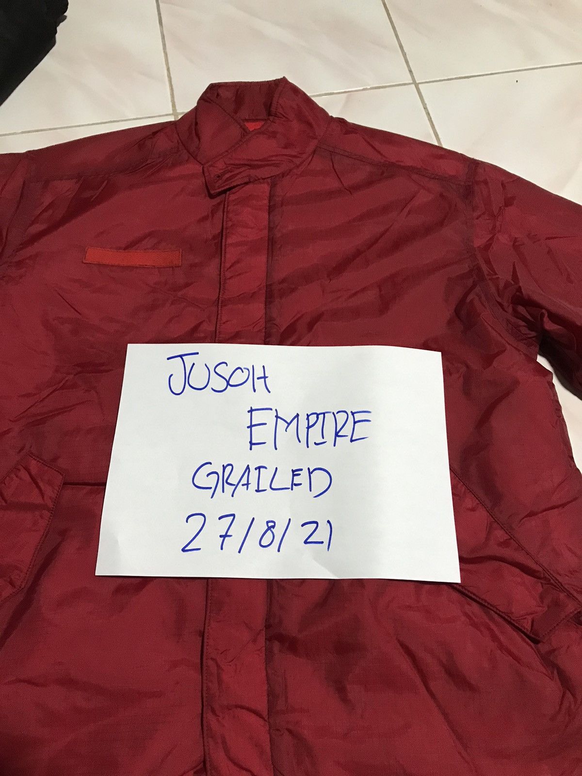 Designer × Japanese Brand Vintage DEPT Thinsulate Insulated Red Nylon Jacket Medium Size US M / EU 48-50 / 2 - 7 Thumbnail