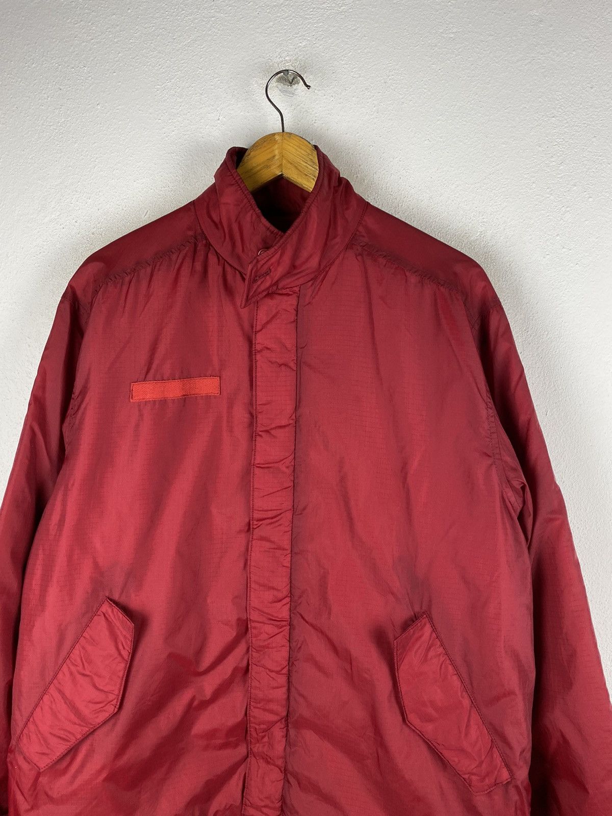Designer × Japanese Brand Vintage DEPT Thinsulate Insulated Red Nylon Jacket Medium Size US M / EU 48-50 / 2 - 6 Thumbnail