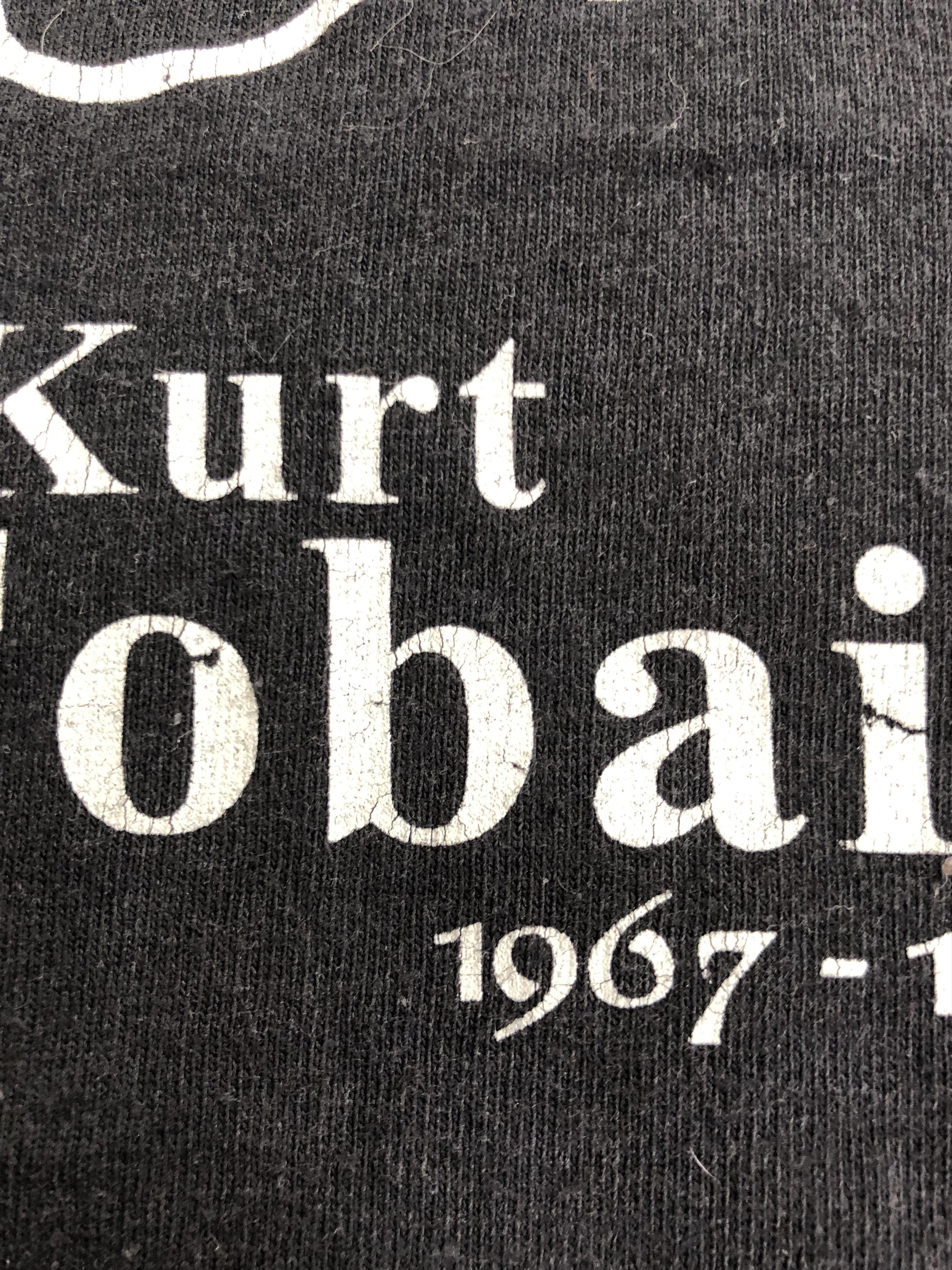 Band Tees Vintage 00s Nirvana Kurt Cobain (Red Hot Chili Peppers) Size US M / EU 48-50 / 2 - 9 Thumbnail