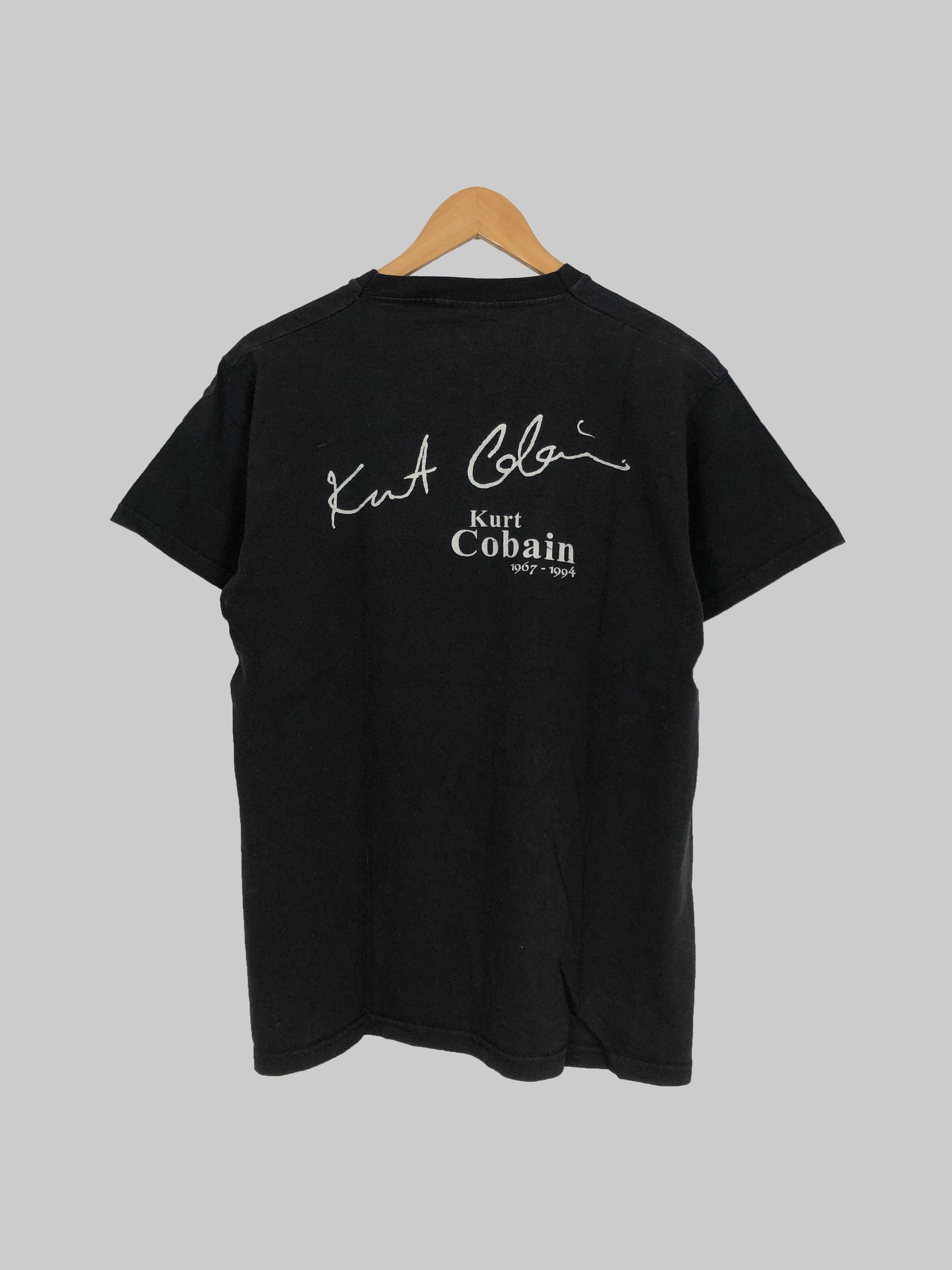 Band Tees Vintage 00s Nirvana Kurt Cobain (Red Hot Chili Peppers) Size US M / EU 48-50 / 2 - 2 Thumbnail