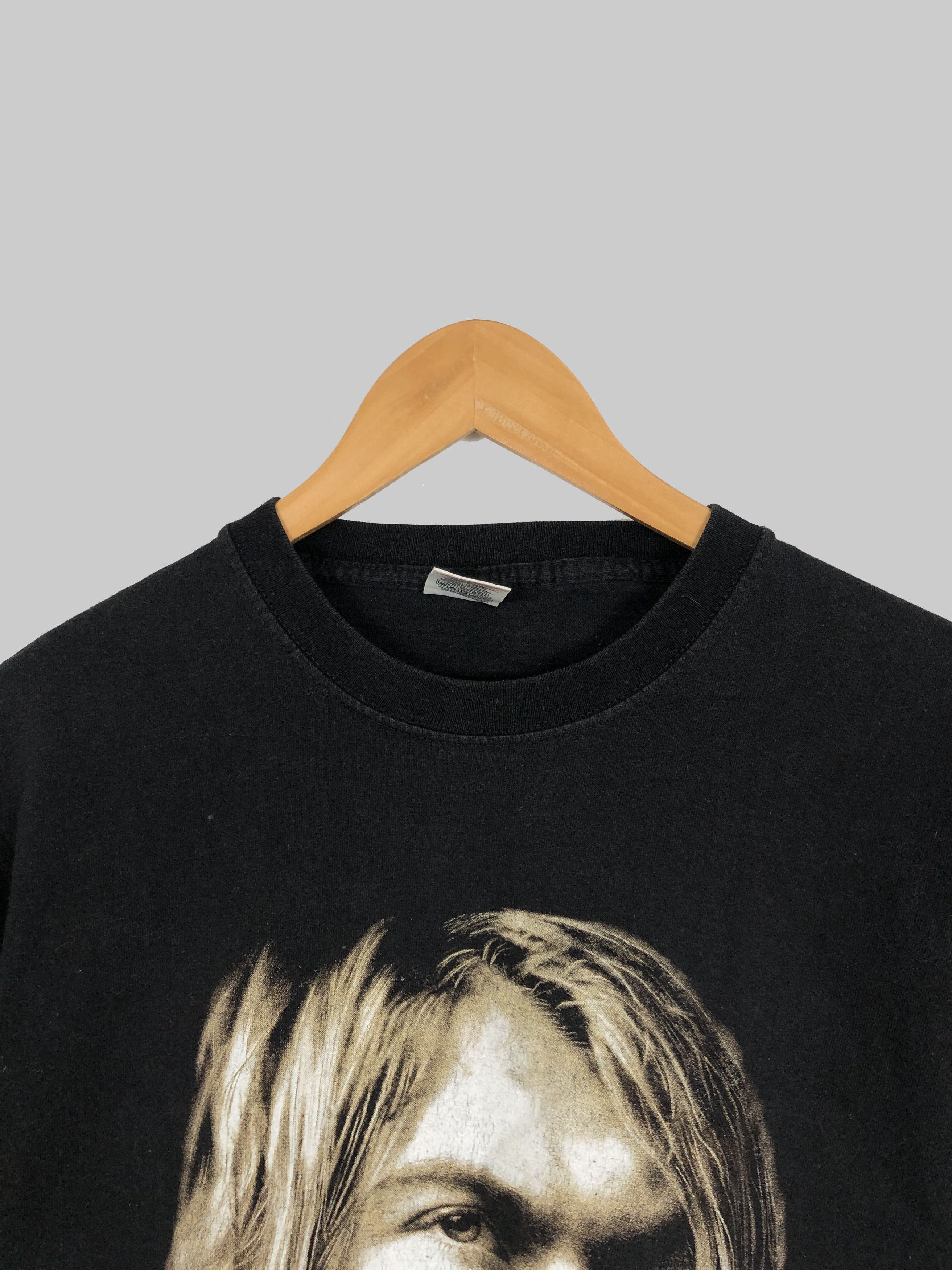 Band Tees Vintage 00s Nirvana Kurt Cobain (Red Hot Chili Peppers) Size US M / EU 48-50 / 2 - 3 Thumbnail