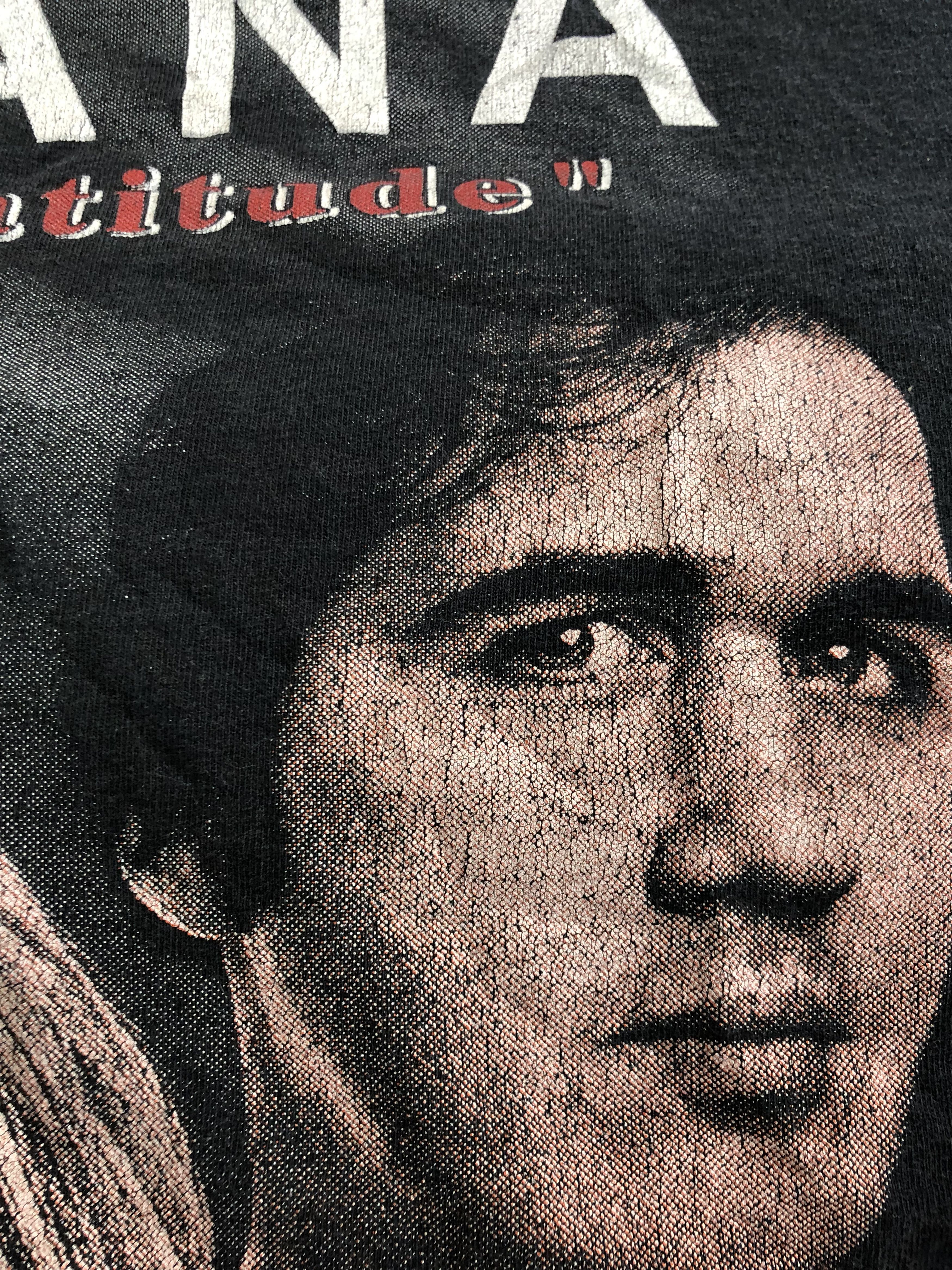Band Tees Vintage 00s Nirvana Buddhist Beatitude Kurt Cobain Size US L / EU 52-54 / 3 - 8 Thumbnail