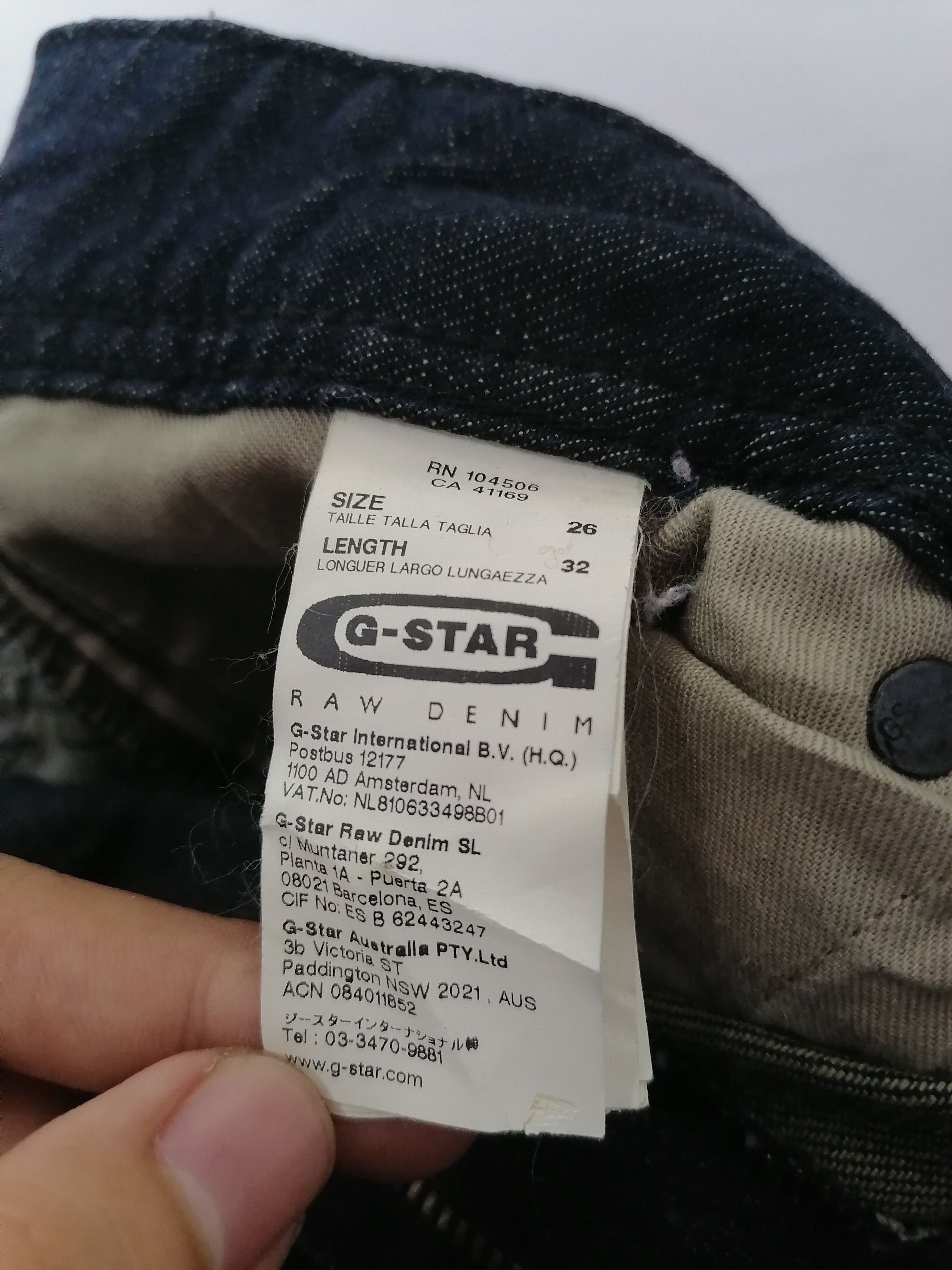 G-Star G-Star Raw Denim Jeans Size US 32 / EU 48 - 5 Thumbnail