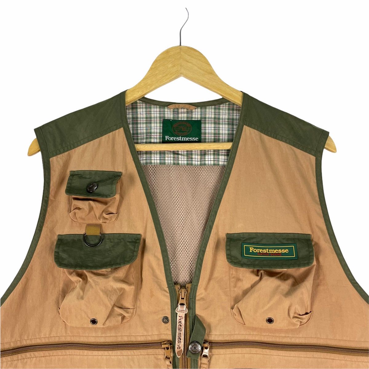 Japanese Brand × Vintage ❄️FORESTMESSE Utility Multi Pocket Vest Size US M / EU 48-50 / 2 - 2 Thumbnail