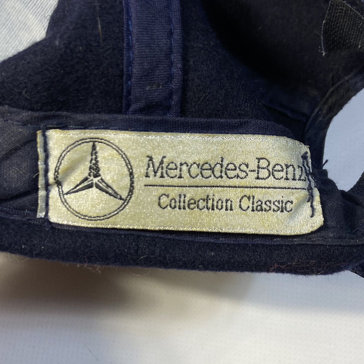 Mercedes-Benz 1980s MERCEDES-BENZ 5-PANEL EMBROIDERED LOGO RARE WOOL CAP Size ONE SIZE - 6 Thumbnail