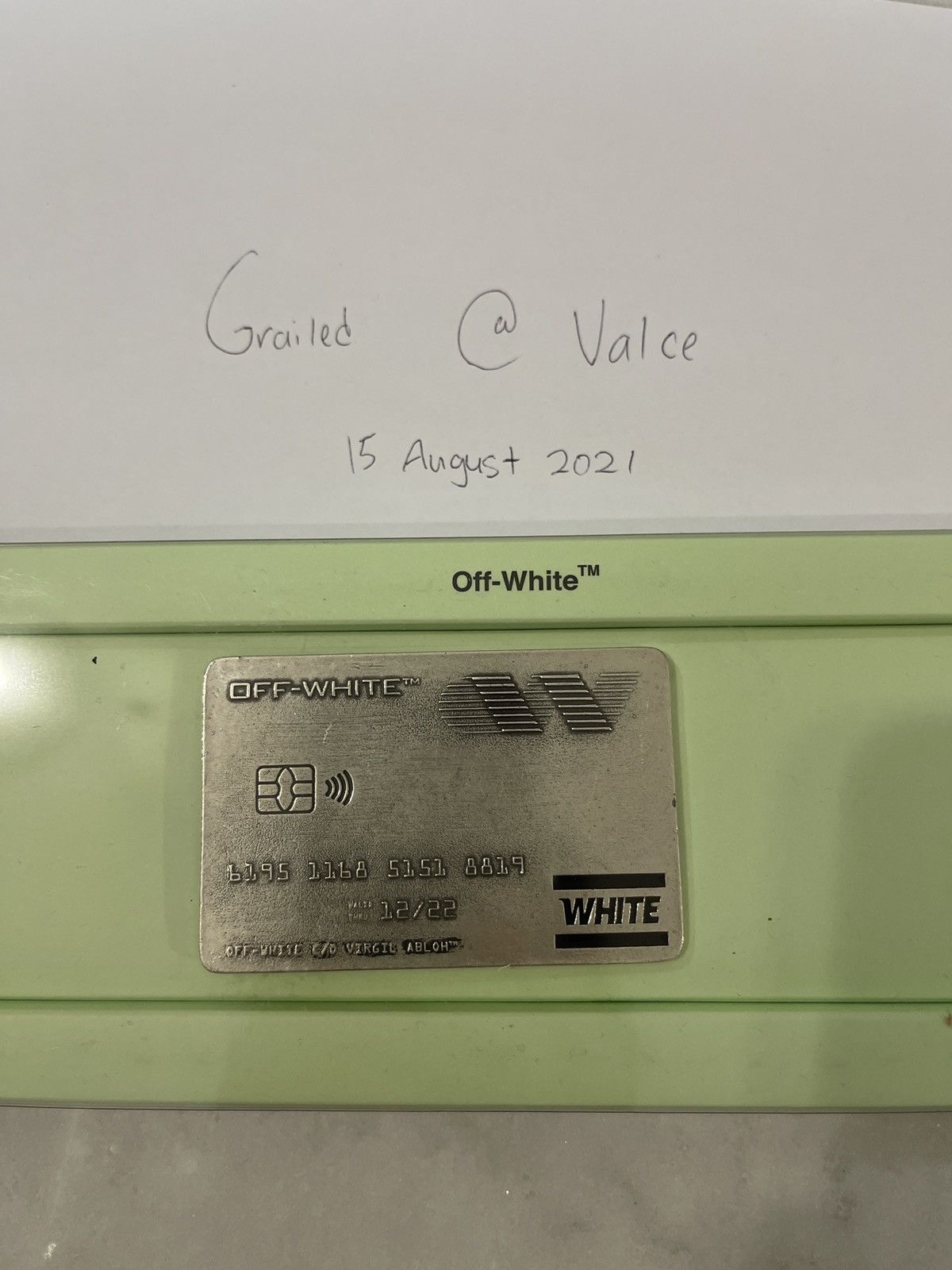 Off-White Offwhite Credit Card Money Clip | Grailed