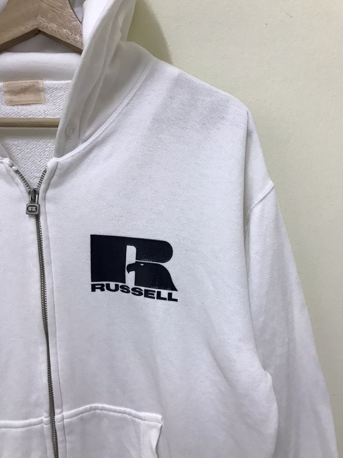 Russell Athletic × Vintage Vintage Russell Athletic X Mizuno Hoodie Small Logo Size US M / EU 48-50 / 2 - 5 Thumbnail