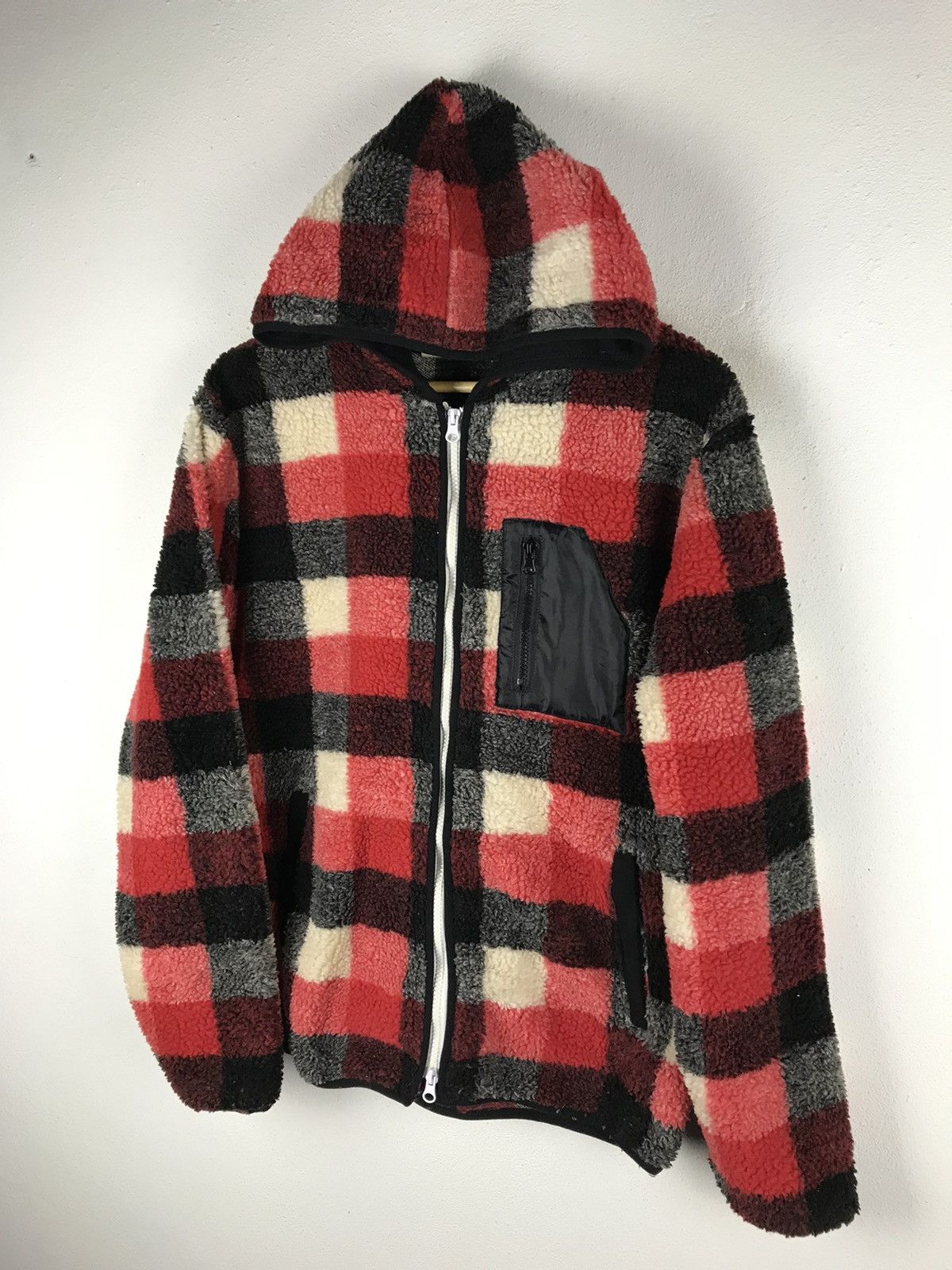 Japanese Brand STIMULUS SHERLING FLEECE JACKET MADE IN JAPAN Size US L / EU 52-54 / 3 - 5 Thumbnail