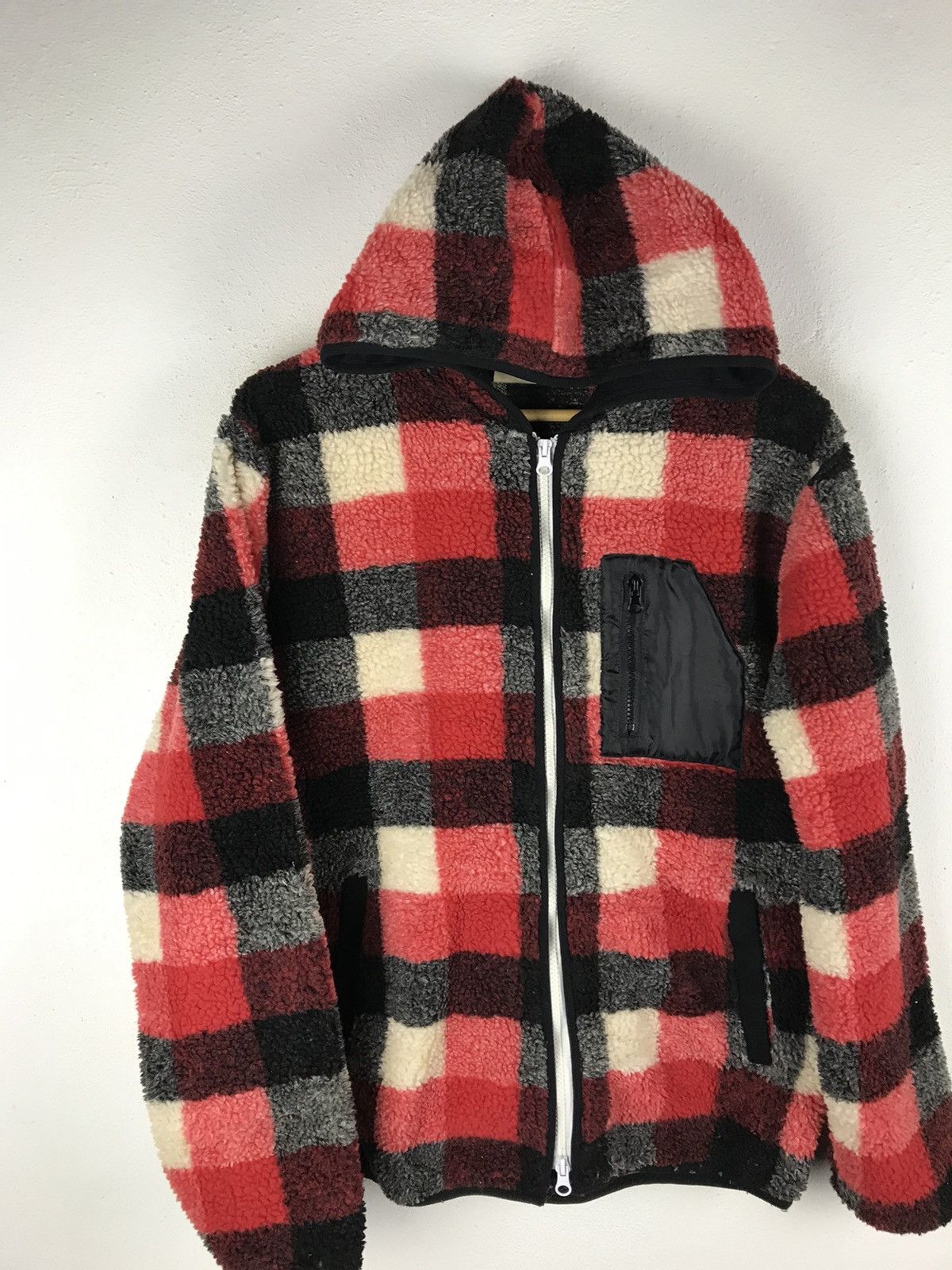 Japanese Brand STIMULUS SHERLING FLEECE JACKET MADE IN JAPAN Size US L / EU 52-54 / 3 - 4 Thumbnail