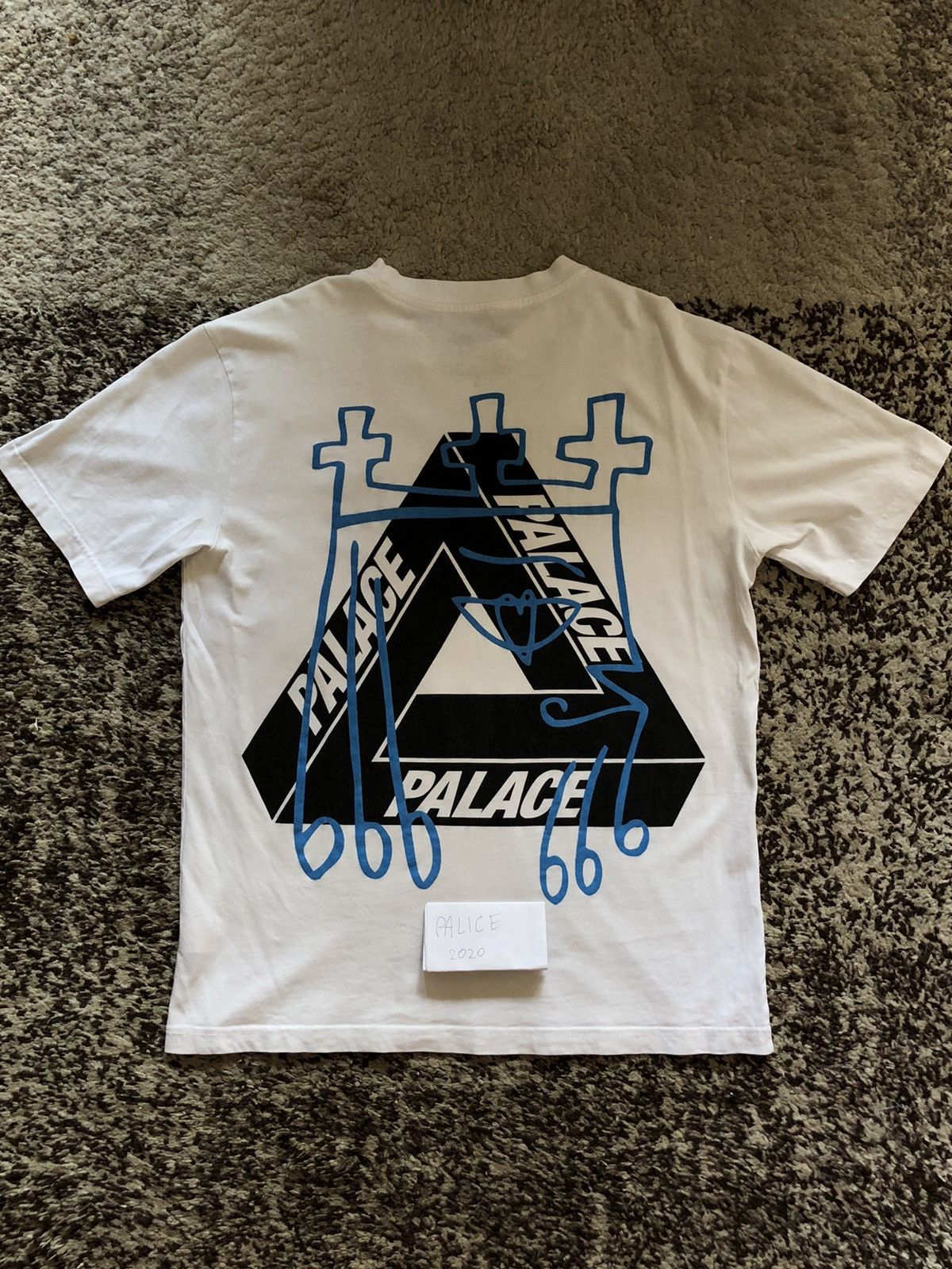 Palace Palace Shawn Powers London Exclusive T-SHIRT | Grailed