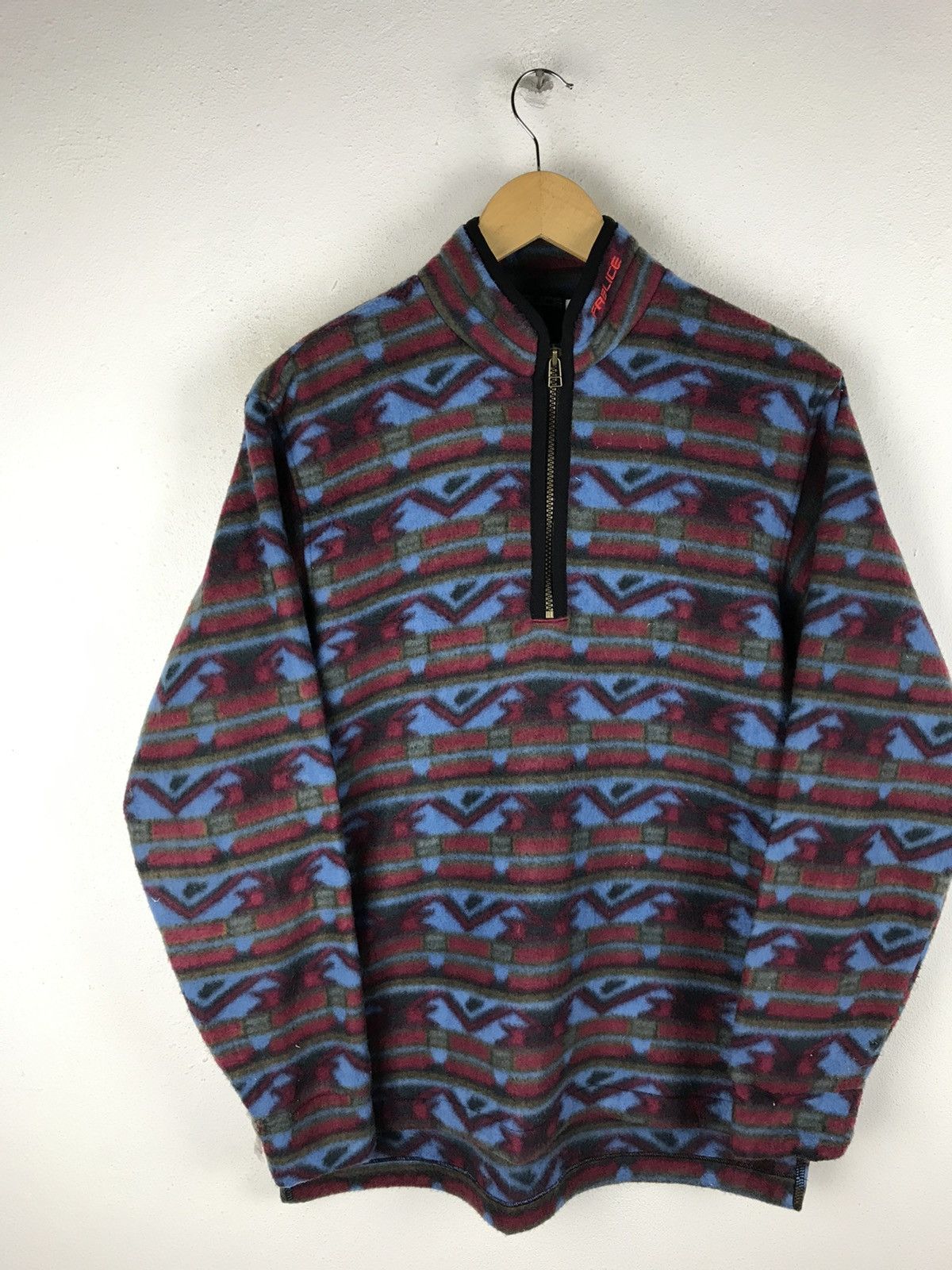 Japanese Brand × Vintage FABLICE PULLOVER/ANORAK FLEECE Size US M / EU 48-50 / 2 - 4 Thumbnail
