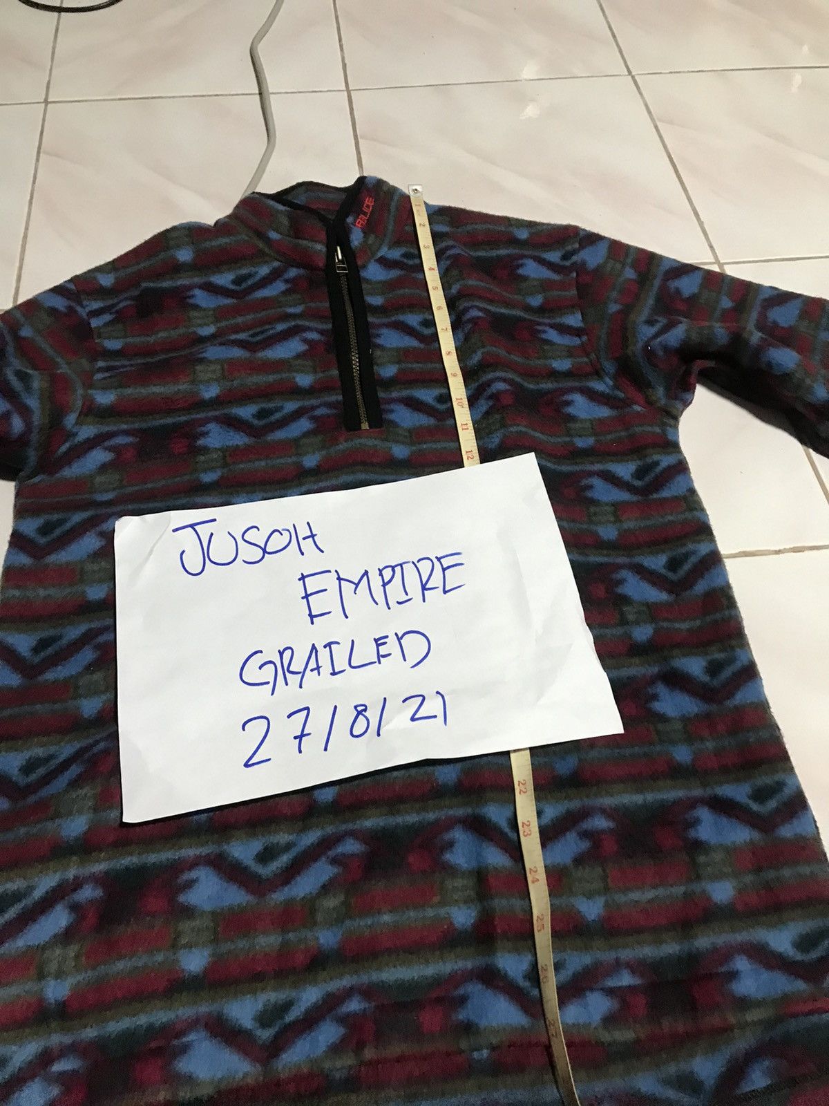 Japanese Brand × Vintage FABLICE PULLOVER/ANORAK FLEECE Size US M / EU 48-50 / 2 - 8 Thumbnail
