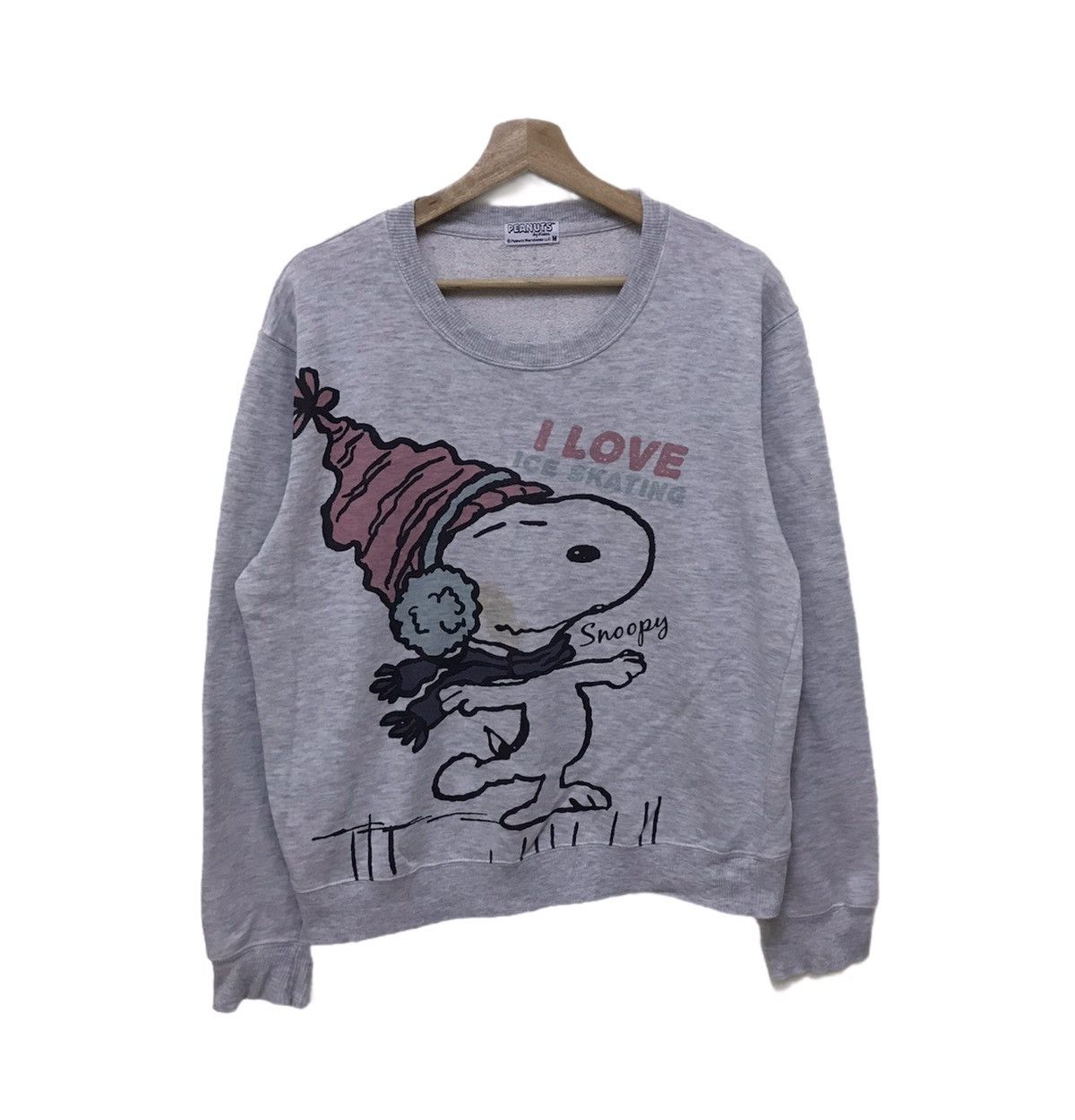 Peanuts × Vintage Vintage Peanuts Snoopy Sweatshirt Crewneck Big Logo Size US M / EU 48-50 / 2 - 1 Thumbnail