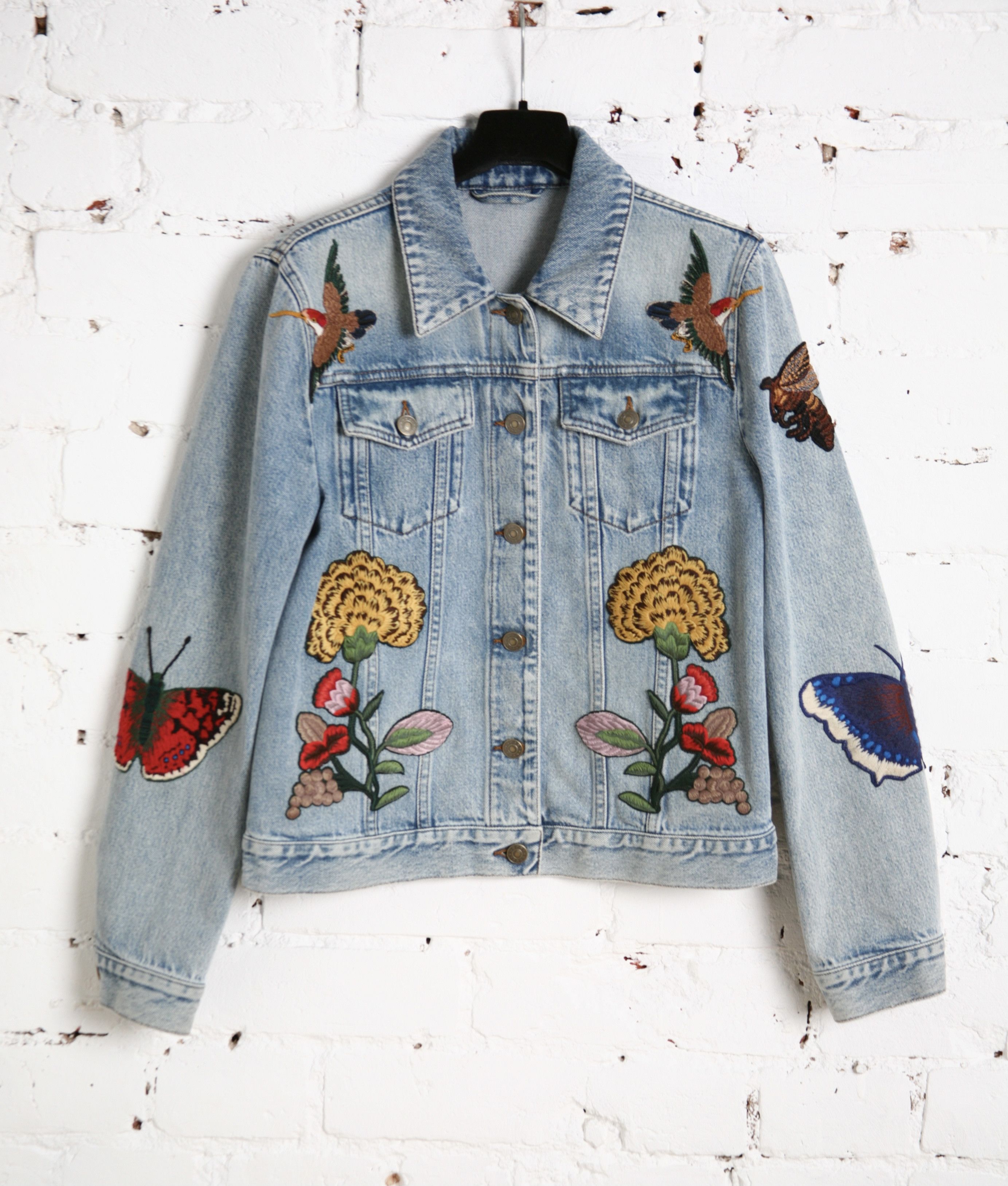 GUCCI L'AVEUGLE PAR AMOUR DENIM JACKET – OBTAIND