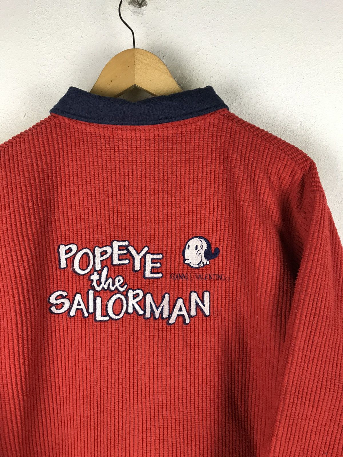 Other GIANNI VALENTINO X OLIVE POPEYE BUTTON UPS JACKET Size US L / EU 52-54 / 3 - 5 Thumbnail