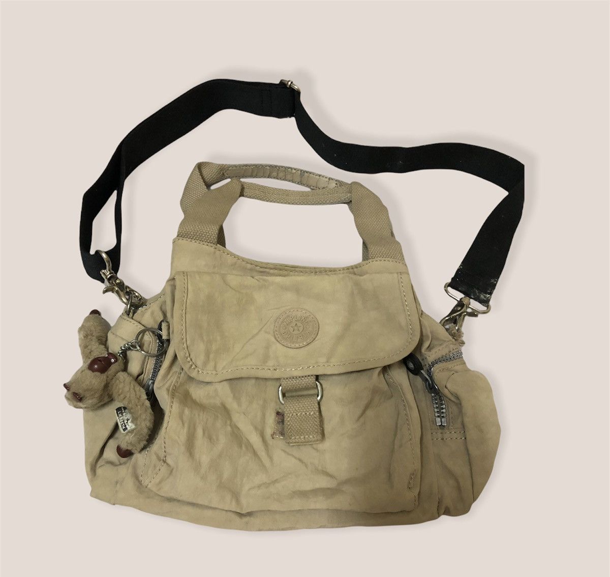 Designer × Vintage Multi Pocket Slingbag By Kipling Size ONE SIZE - 1 Thumbnail