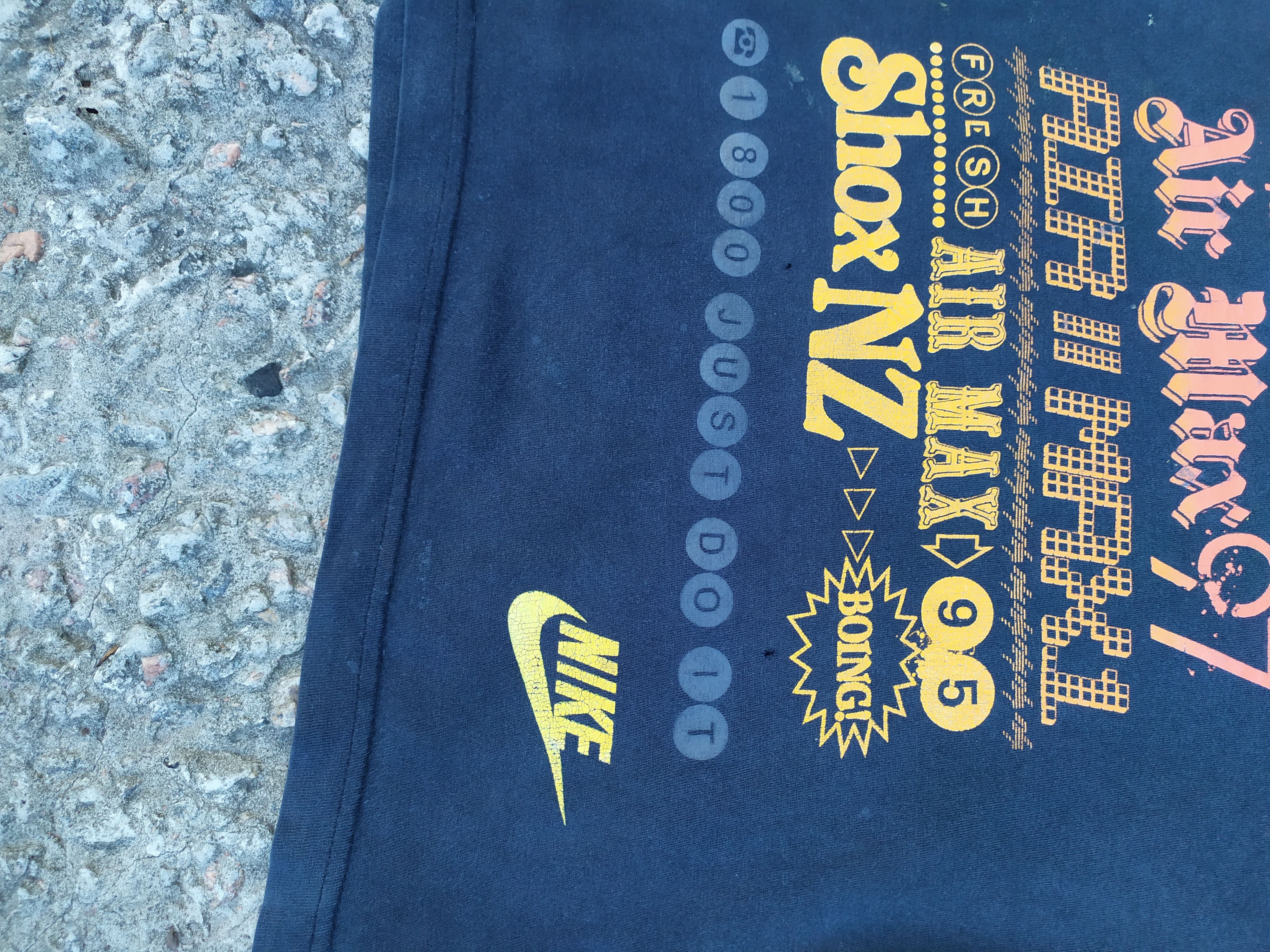 Nike × Vintage Nike AirMax vintage t-shirt Size US M / EU 48-50 / 2 - 5 Thumbnail
