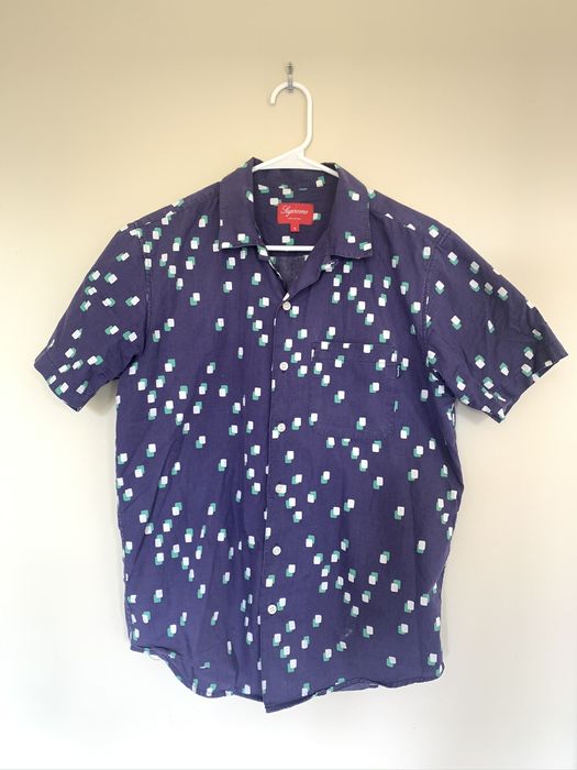 Supreme Supreme Squares Button Up shirt Grailed