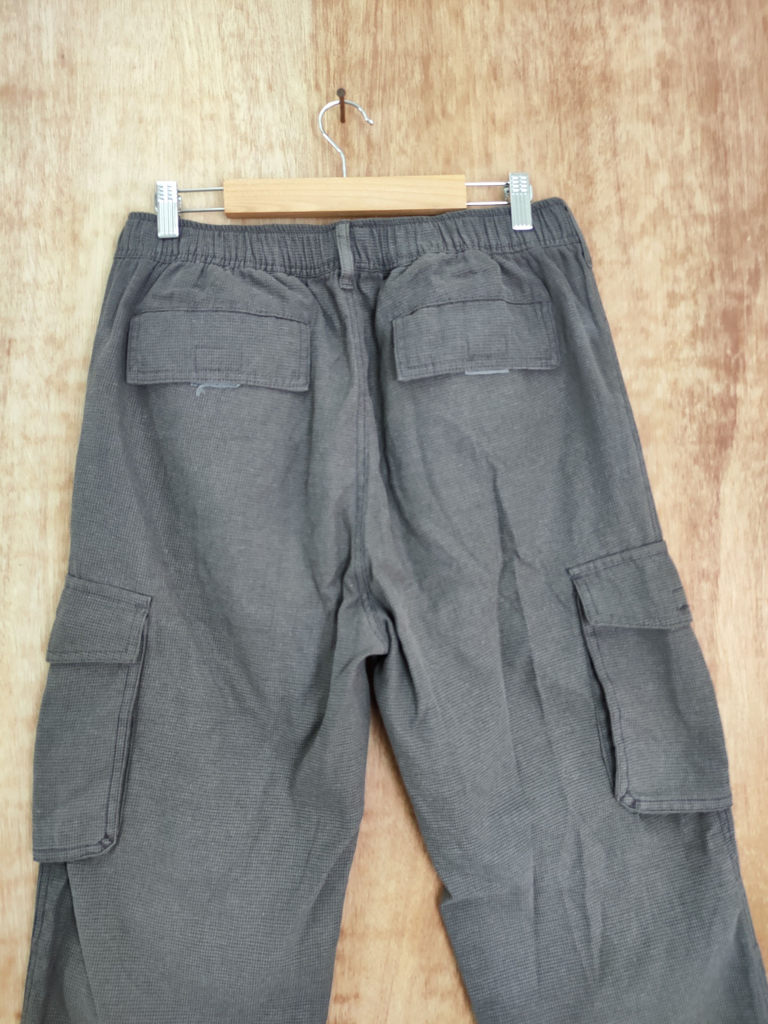 Japanese Brand Japan hiking cropped multi pocket track cargo pants #504 Size US 33 - 8 Thumbnail