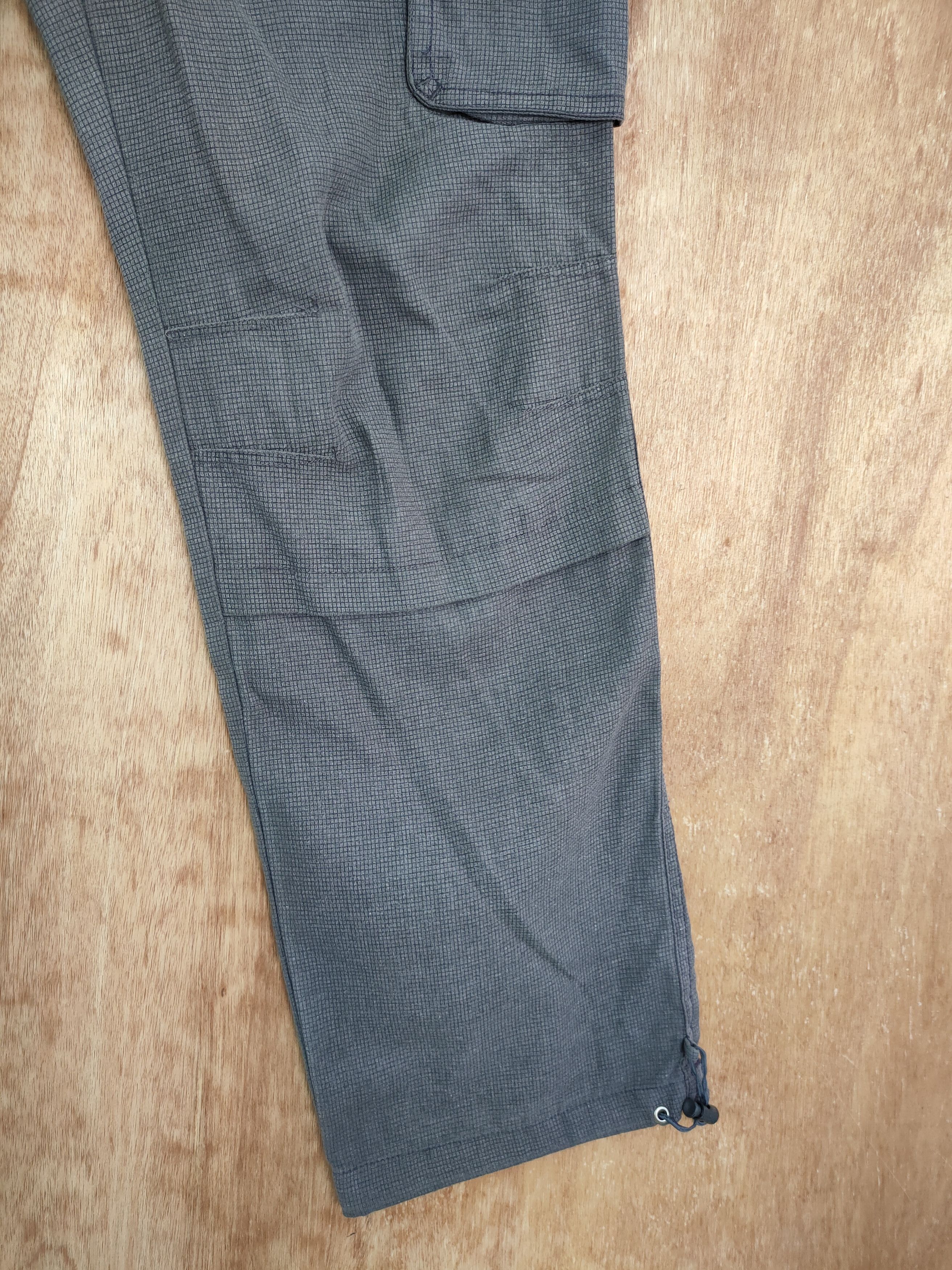 Japanese Brand Japan hiking cropped multi pocket track cargo pants #504 Size US 33 - 3 Thumbnail
