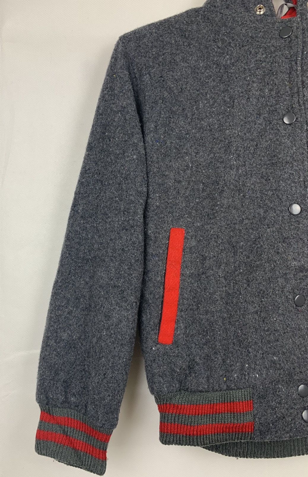 Japanese Brand Japanese Brand Passy Wool Hoodie Varsity Jacket Size US M / EU 48-50 / 2 - 7 Thumbnail