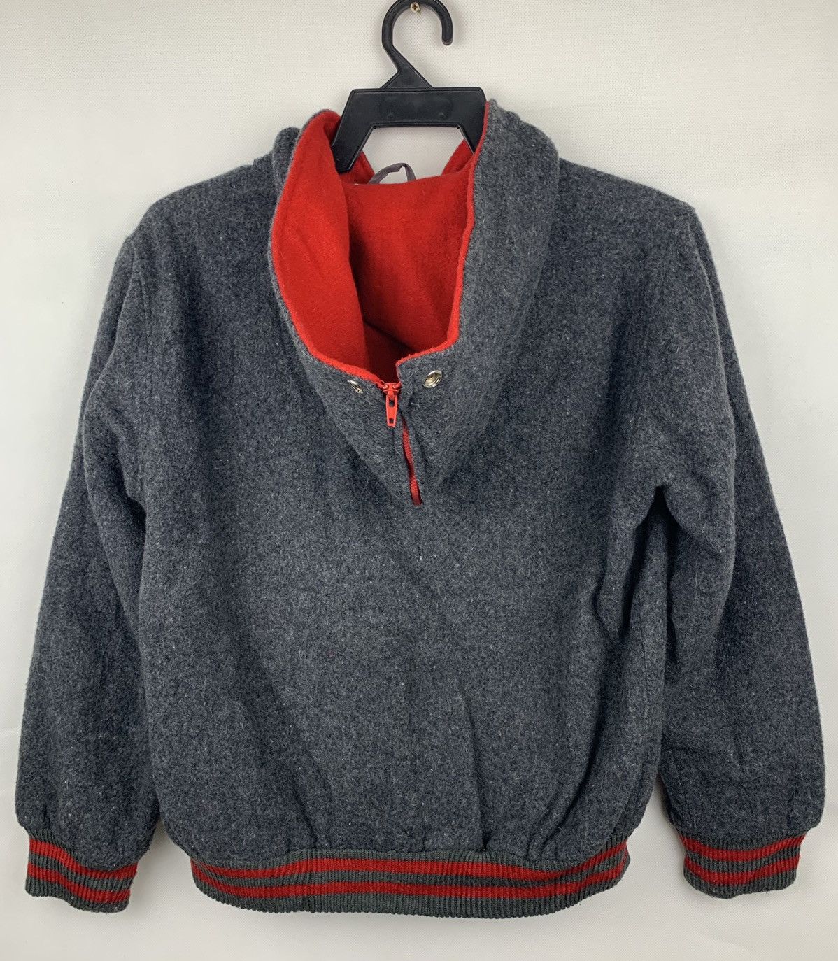 Japanese Brand Japanese Brand Passy Wool Hoodie Varsity Jacket Size US M / EU 48-50 / 2 - 5 Thumbnail