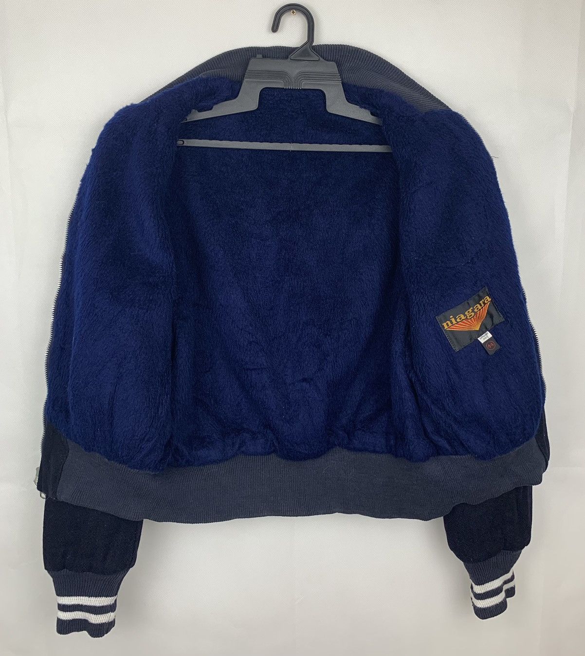 Japanese Brand Vintage Niagara Wool Varsity Jacket Size US L / EU 52-54 / 3 - 11 Thumbnail
