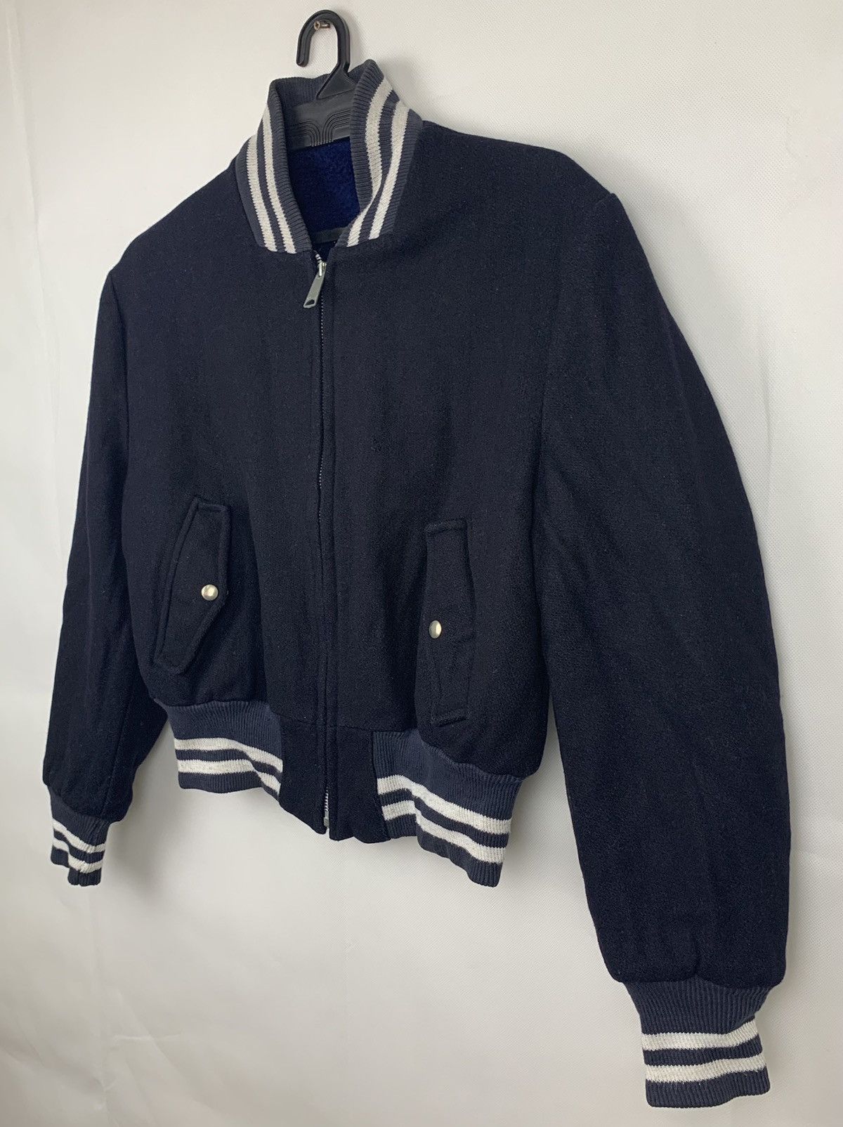 Japanese Brand Vintage Niagara Wool Varsity Jacket Size US L / EU 52-54 / 3 - 4 Thumbnail