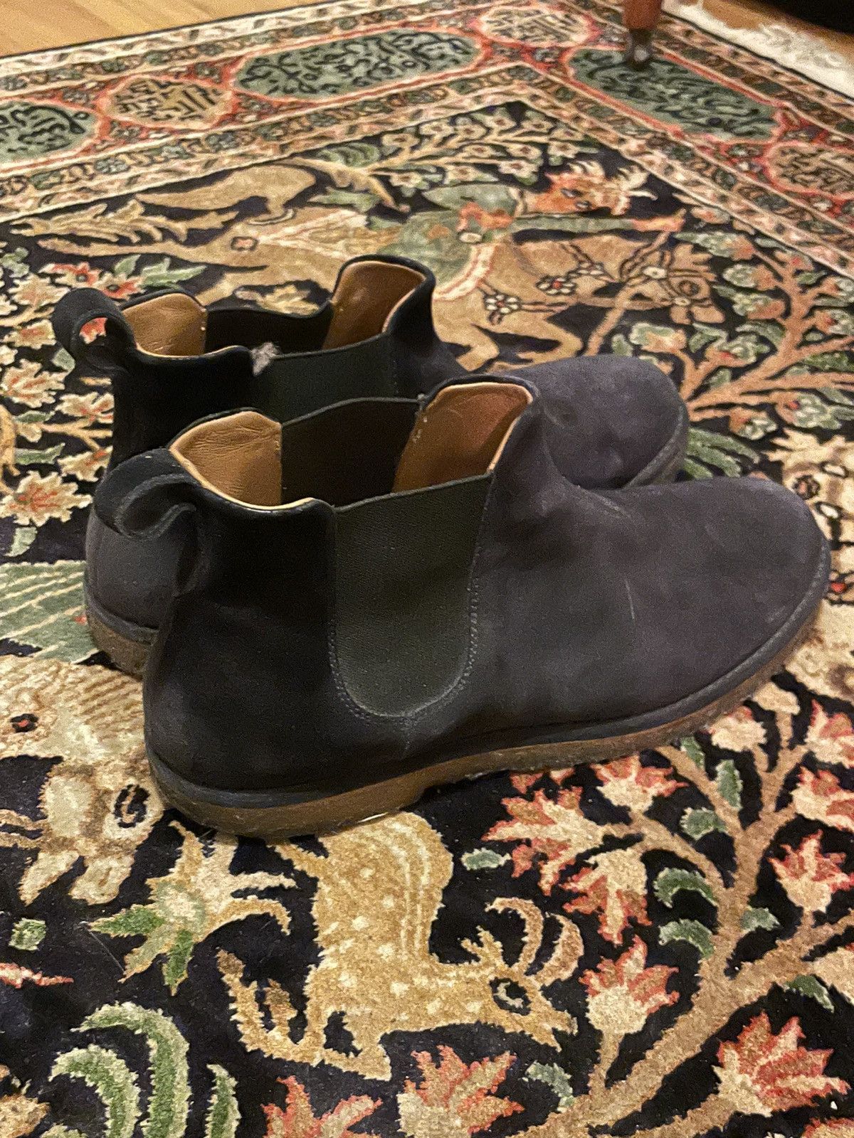 Vince. Wayde Suede Blue Navy Moc Toe Chukka Boots Vince Vince Men main image 2