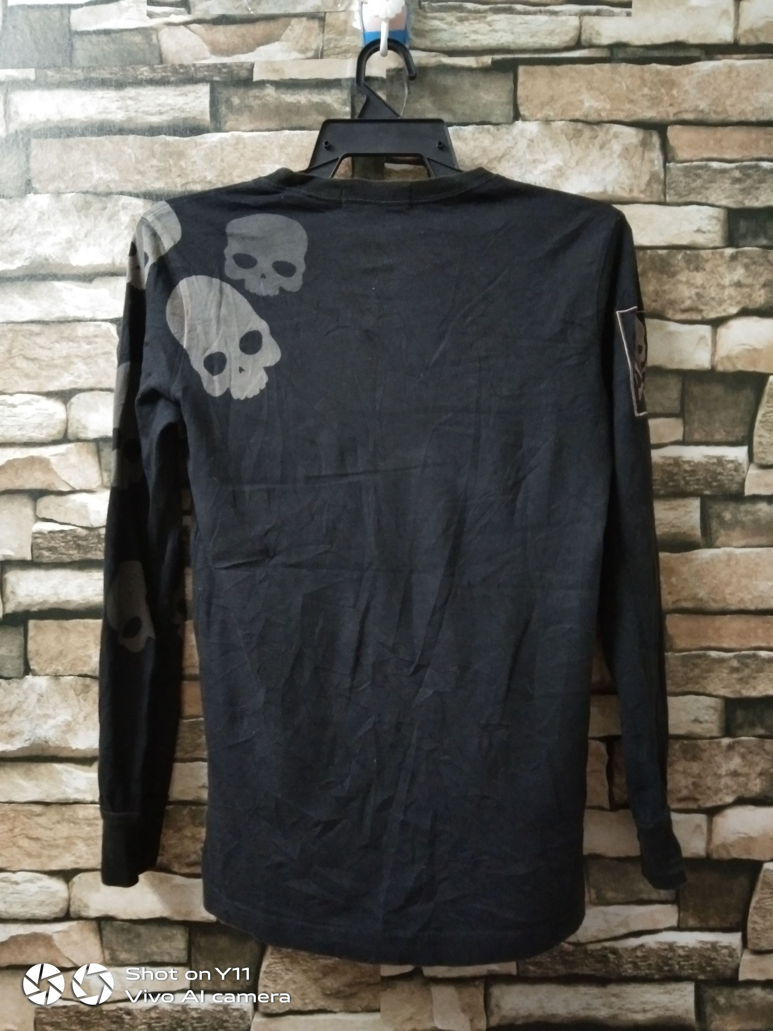 HYDROGEN HYDROGEN (1) ARMY SKULLS VERY RARE Size US S / EU 44-46 / 1 - 2 Thumbnail