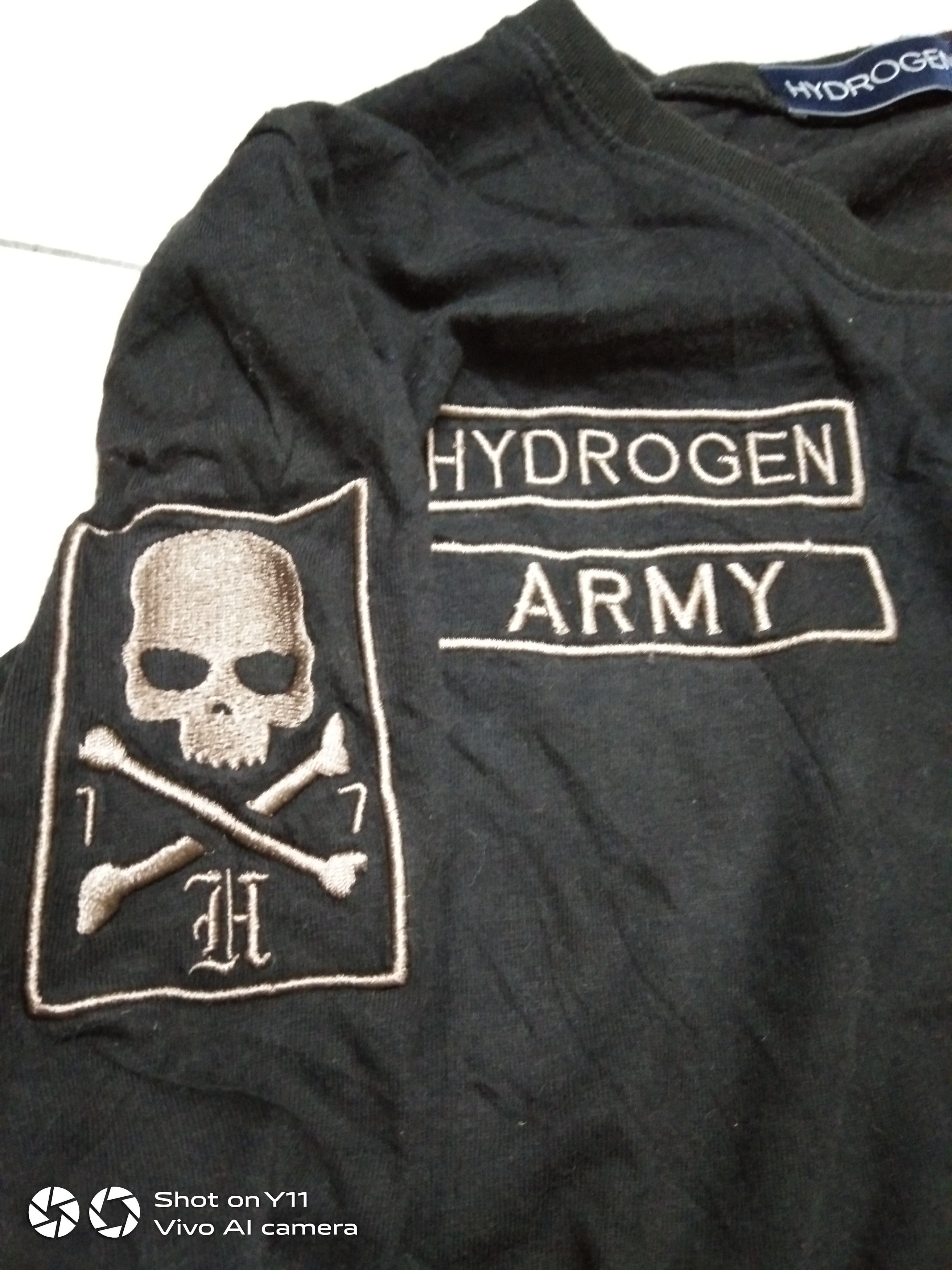 HYDROGEN HYDROGEN (1) ARMY SKULLS VERY RARE Size US S / EU 44-46 / 1 - 7 Thumbnail