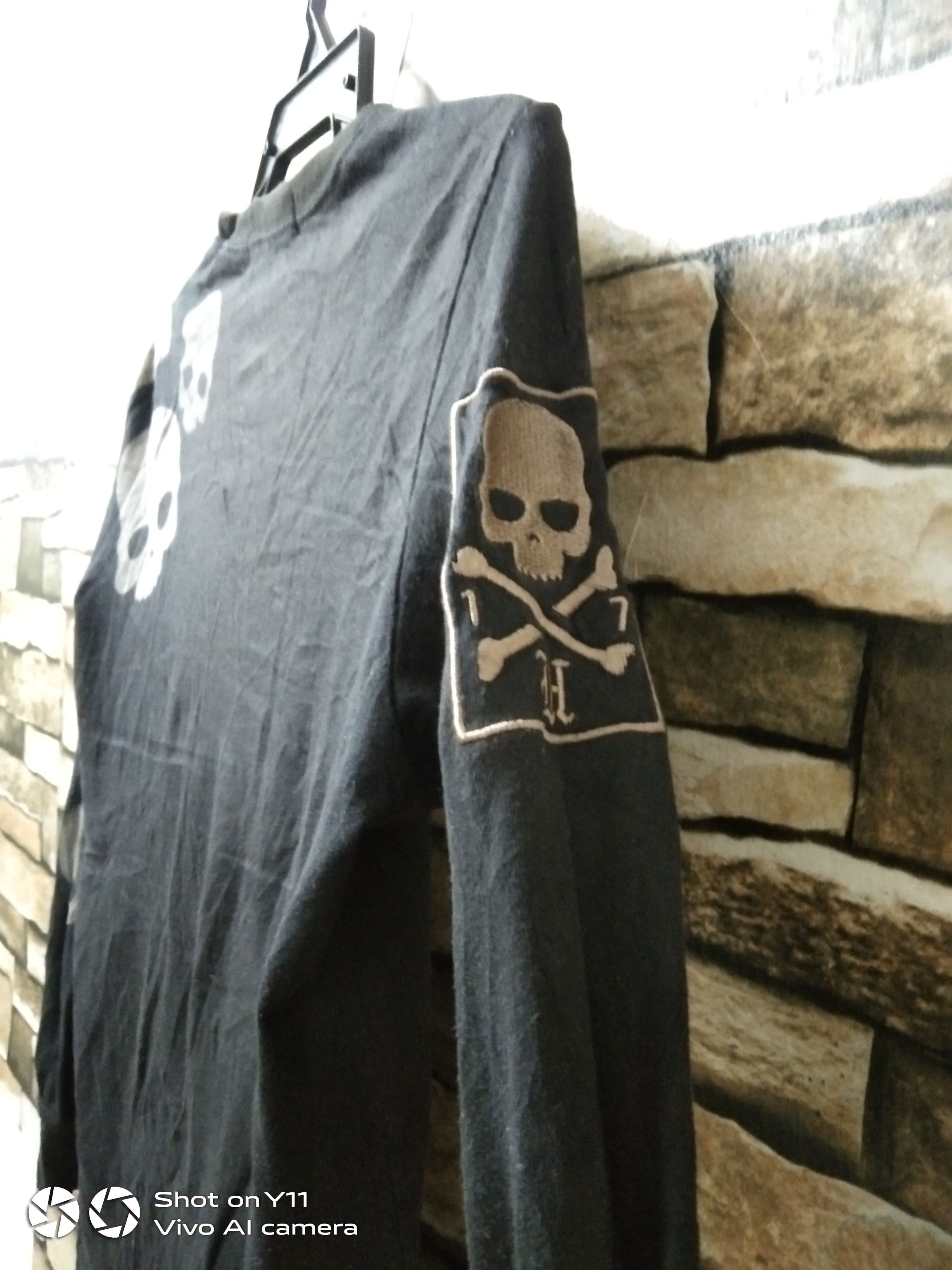 HYDROGEN HYDROGEN (1) ARMY SKULLS VERY RARE Size US S / EU 44-46 / 1 - 4 Thumbnail