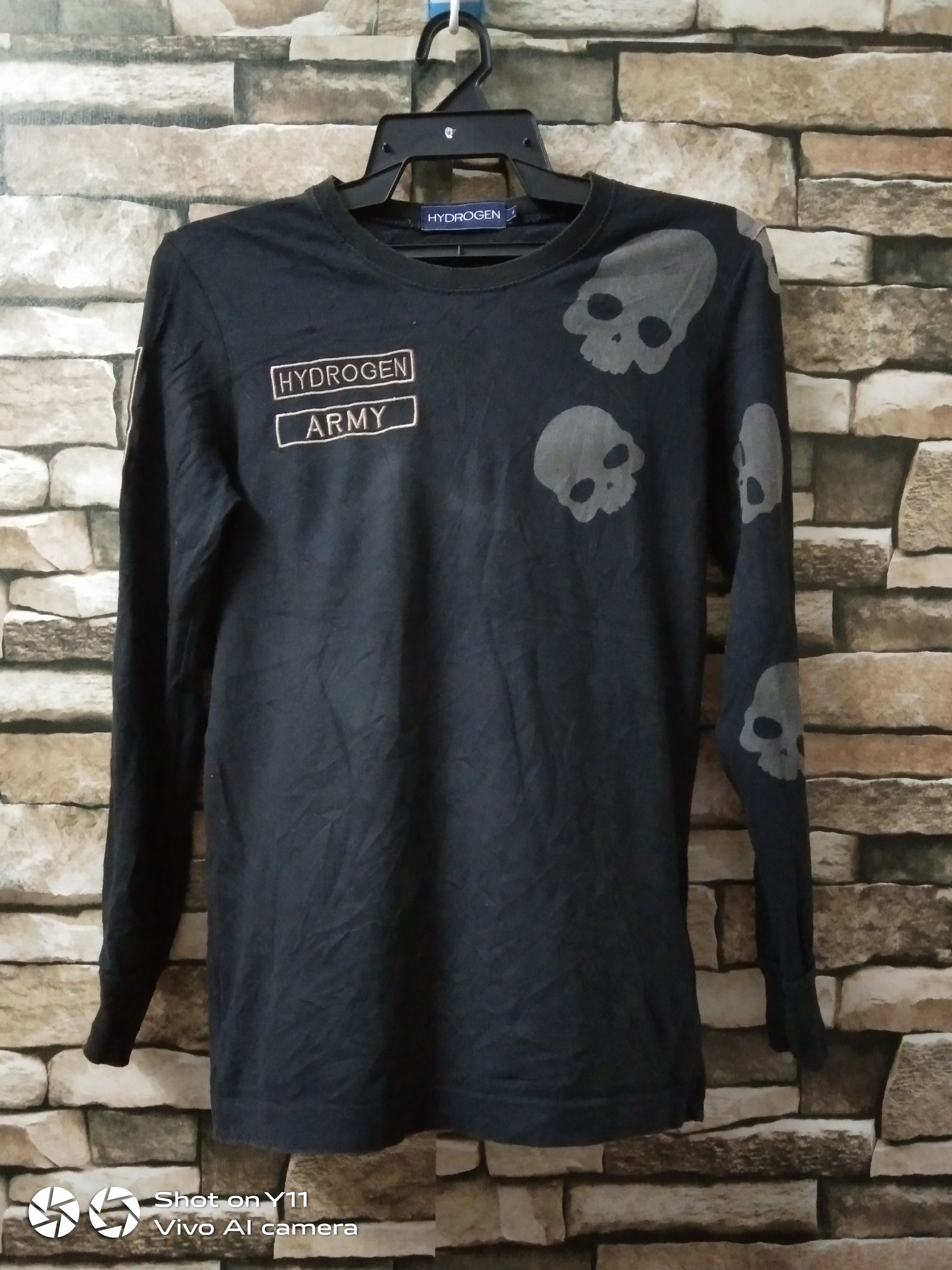 HYDROGEN HYDROGEN (1) ARMY SKULLS VERY RARE Size US S / EU 44-46 / 1 - 1 Thumbnail