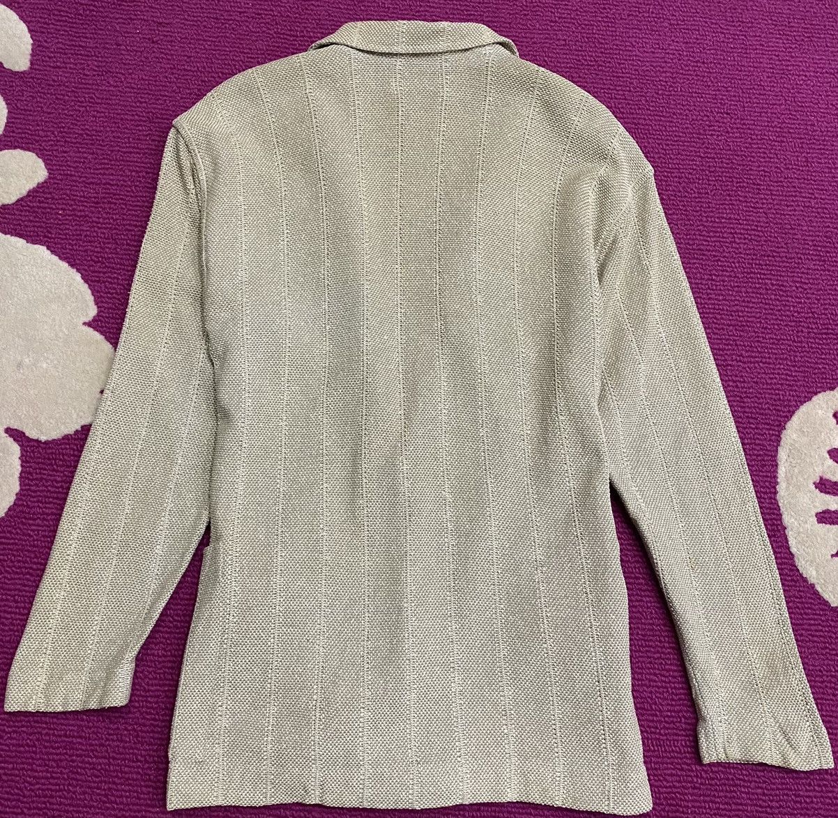 Designer × Issey Miyake × Pleats Please Issey Miyake 🇯🇵 ISSEY MIYAKE KNIT JACKET CARDIGAN COAT Size US M / EU 48-50 / 2 - 7 Thumbnail