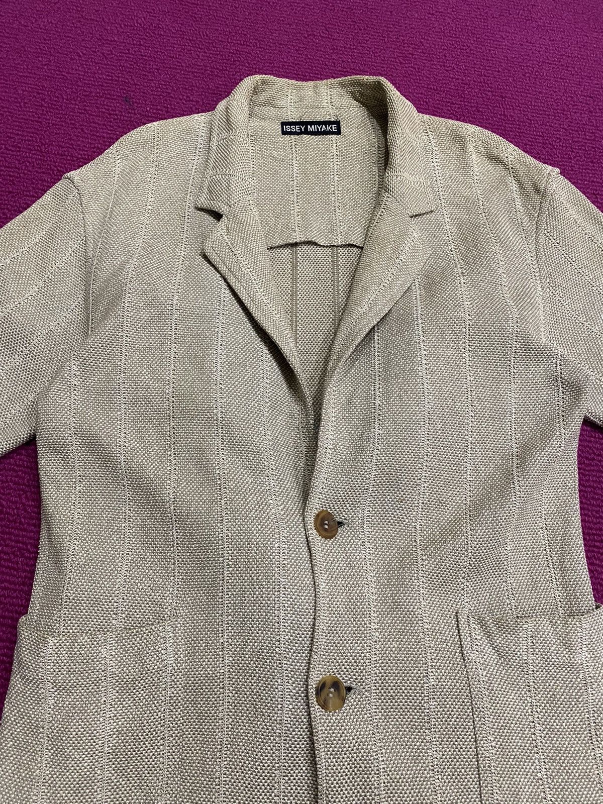 Designer × Issey Miyake × Pleats Please Issey Miyake 🇯🇵 ISSEY MIYAKE KNIT JACKET CARDIGAN COAT Size US M / EU 48-50 / 2 - 3 Thumbnail