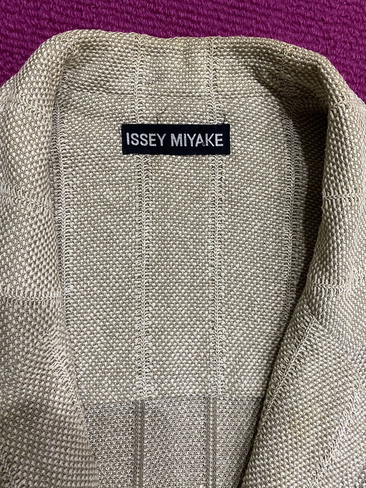 Designer × Issey Miyake × Pleats Please Issey Miyake 🇯🇵 ISSEY MIYAKE KNIT JACKET CARDIGAN COAT Size US M / EU 48-50 / 2 - 5 Thumbnail