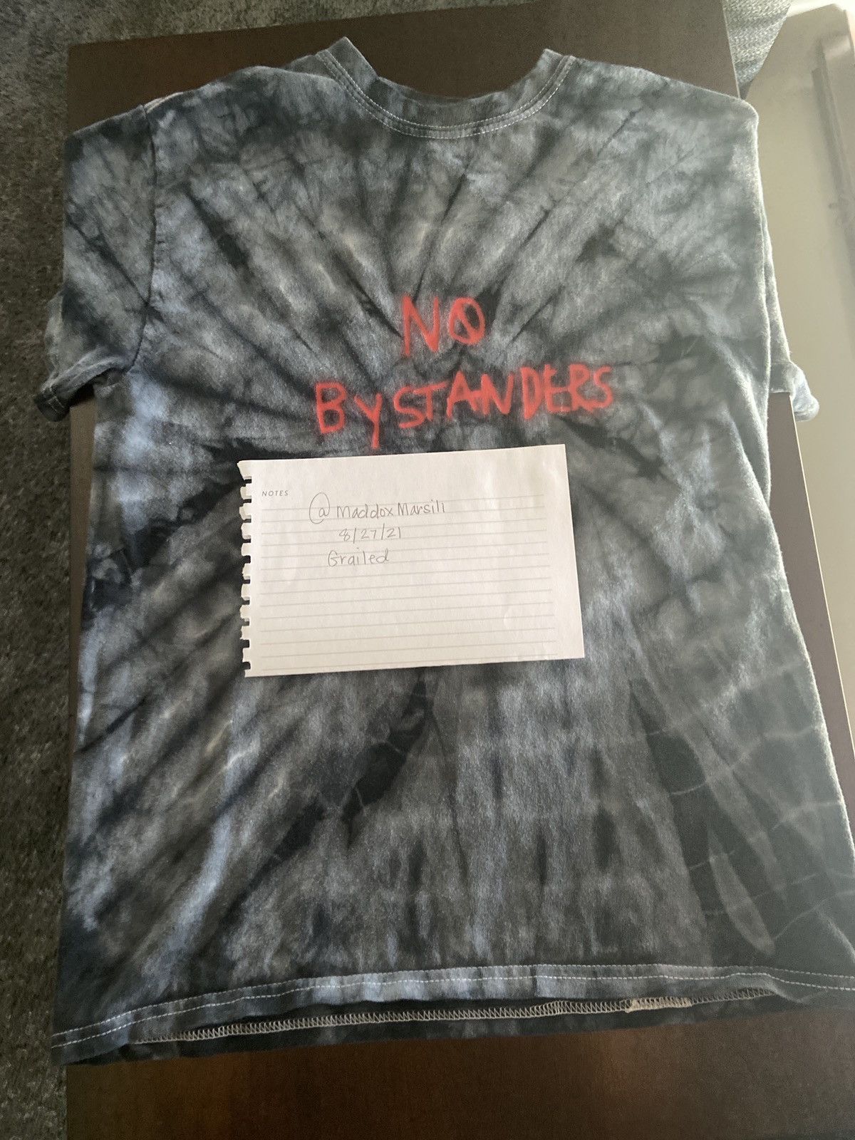 Travis Scott Travis Scott Astroworld Merch No Bystanders Tee Small Size US S / EU 44-46 / 1 - 1 Thumbnail