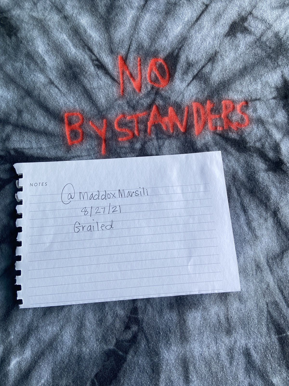Travis Scott Travis Scott Astroworld Merch No Bystanders Tee Small Size US S / EU 44-46 / 1 - 2 Thumbnail