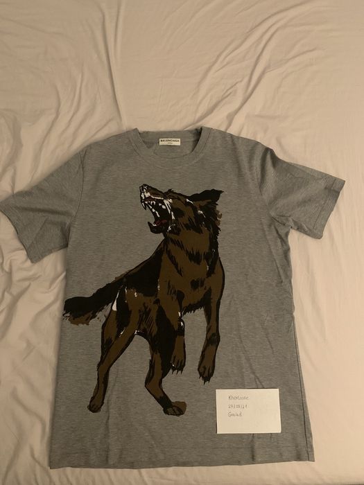 Balenciaga wolf discount t shirt