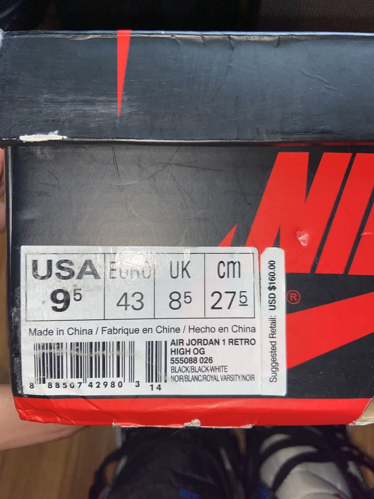 Jordan Brand Air Jordan 1 Retro High OG Top 3 2016 size 9.5 Size US 9.5 / EU 42-43 - 6 Thumbnail