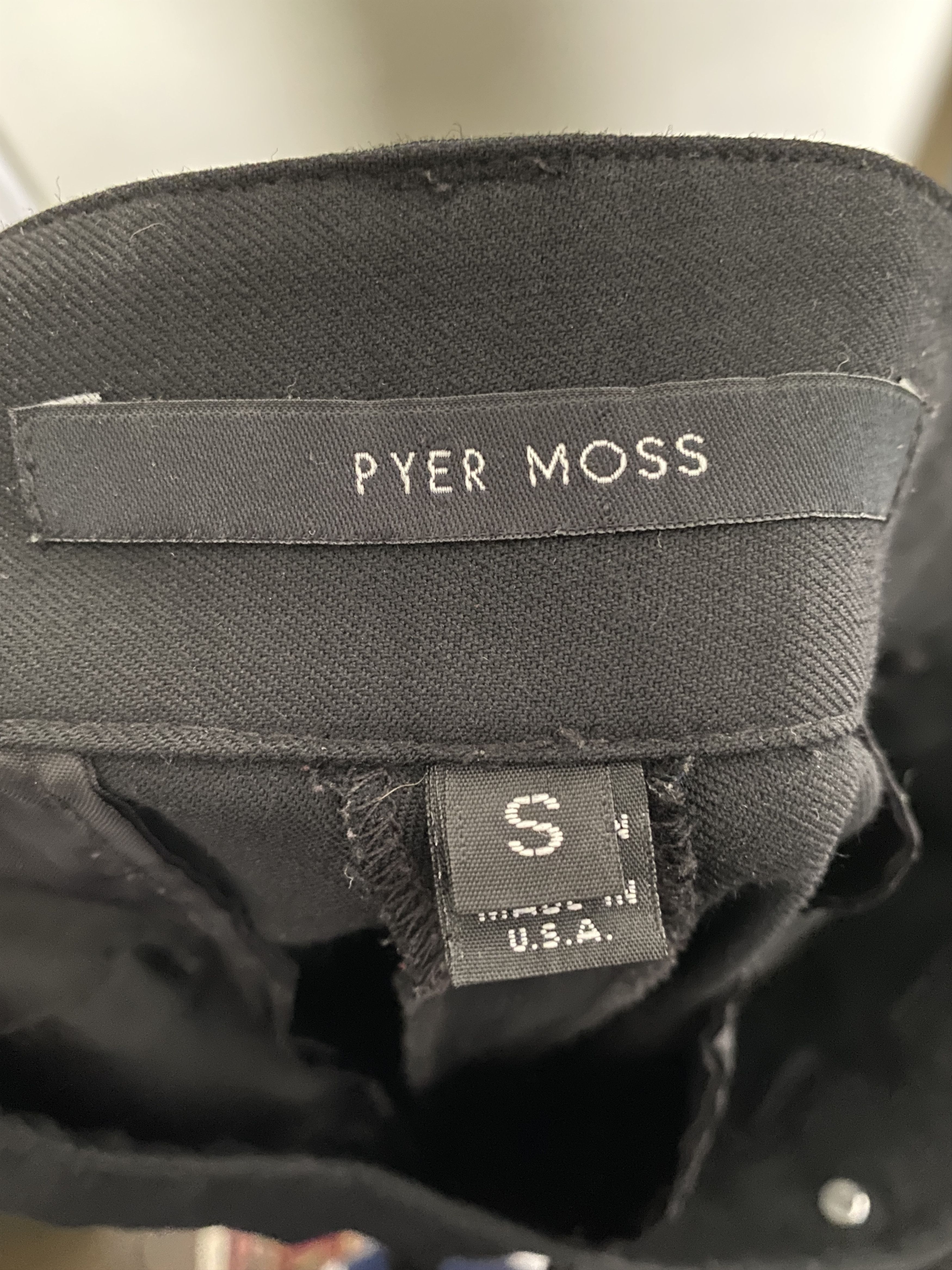Pyer Moss Pyer Moss Suit Pants with Green Velvet Detail Size US 30 / EU 46 - 4 Thumbnail