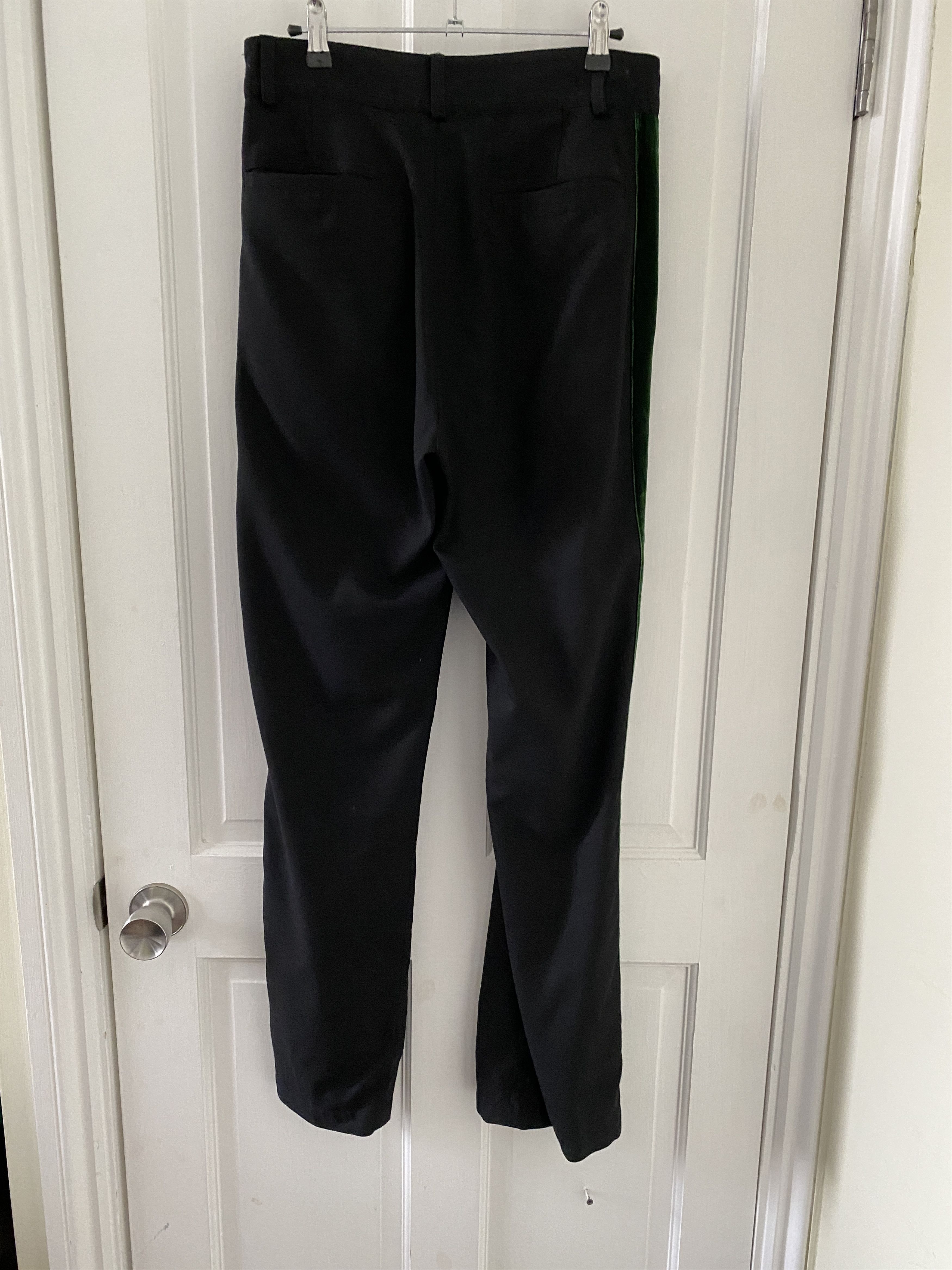 Pyer Moss Pyer Moss Suit Pants with Green Velvet Detail Size US 30 / EU 46 - 2 Thumbnail