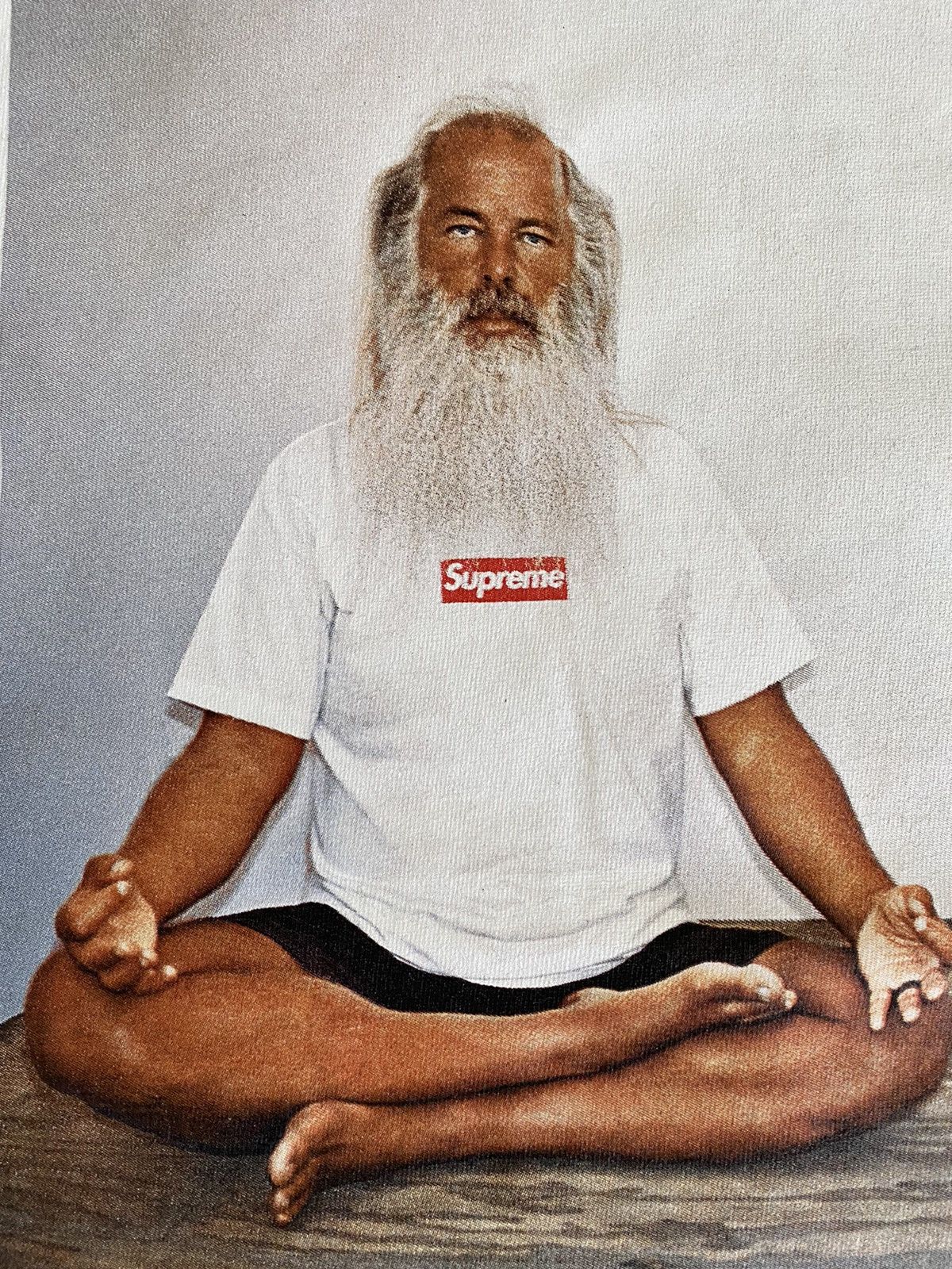 Supreme Supreme Rick Rubin Tee Heather Grey XL | Grailed