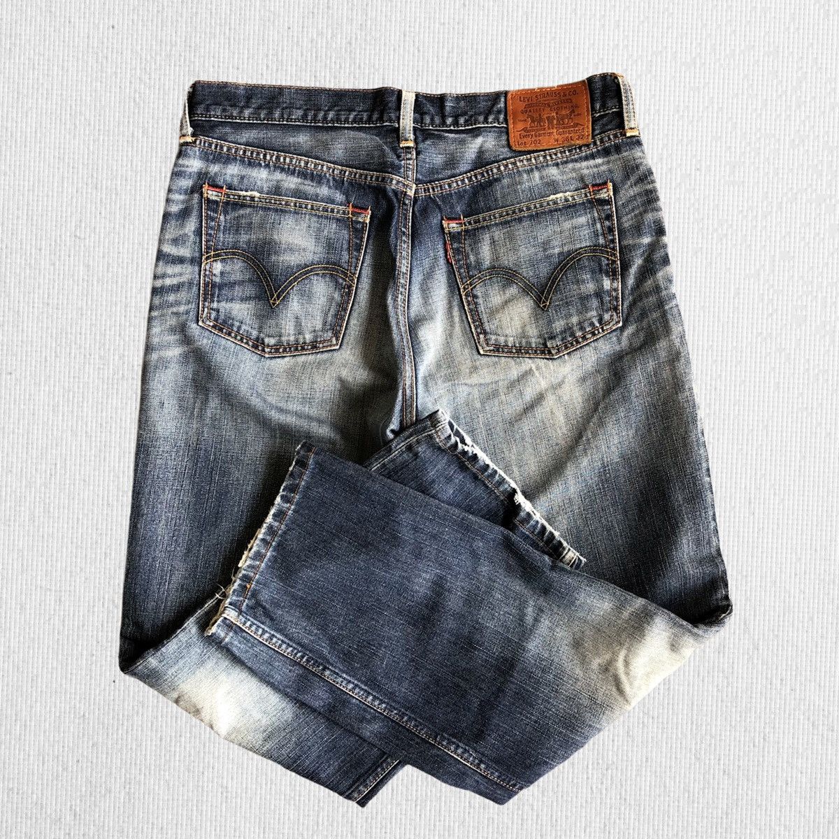 Vintage Levis 702 Distressed Denim Jeans