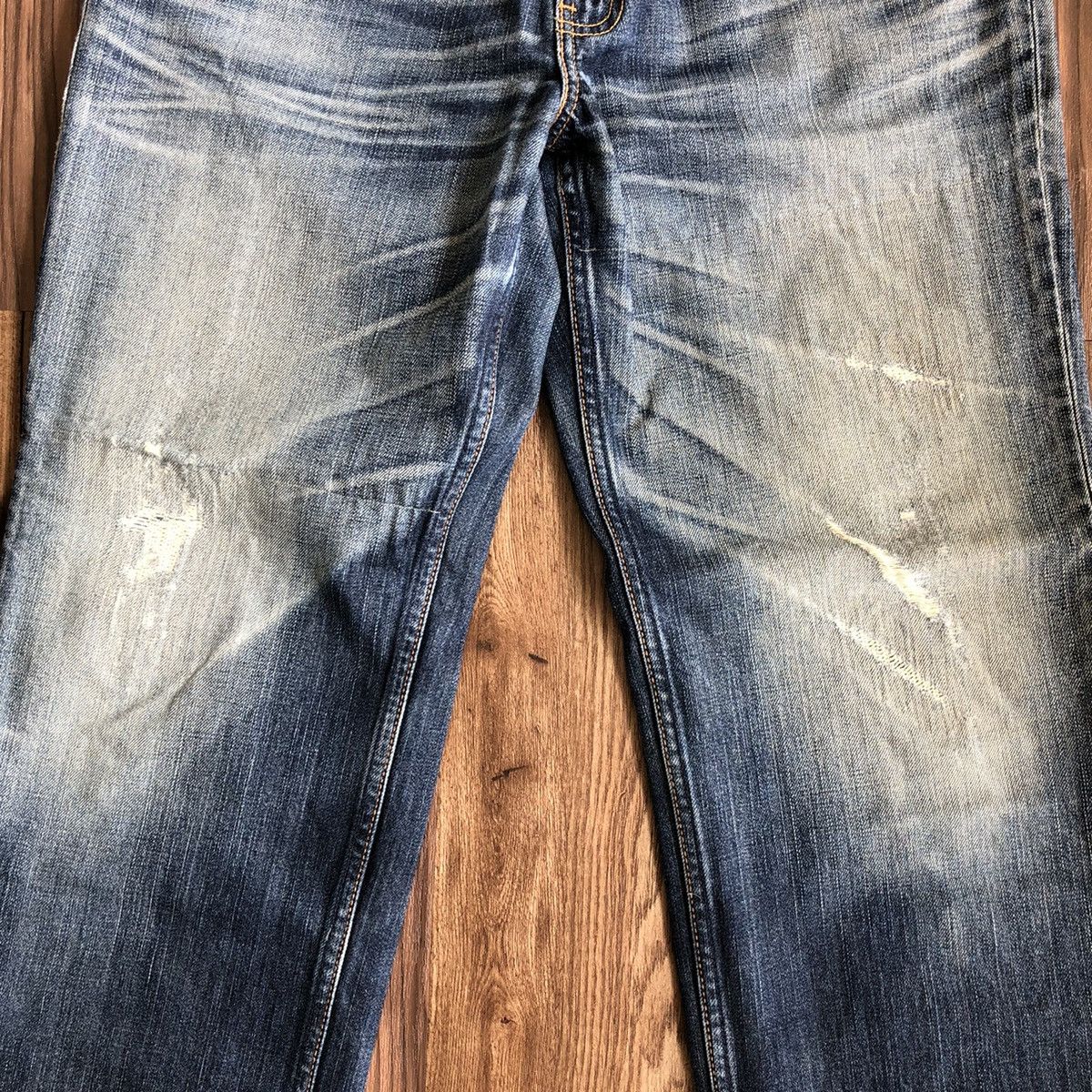 Vintage Levis 702 Distressed Denim Jeans