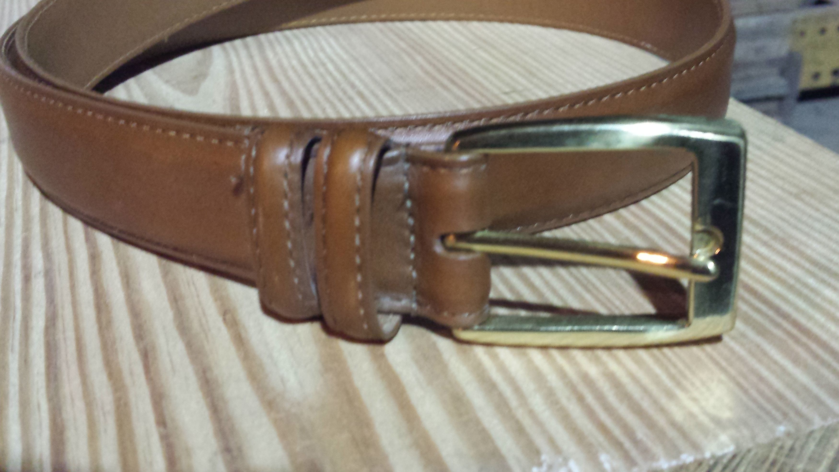 Allen Edmonds Calfskin Leather Belt | Grailed