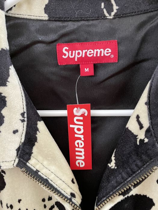 Supreme velveteen work outlet jacket