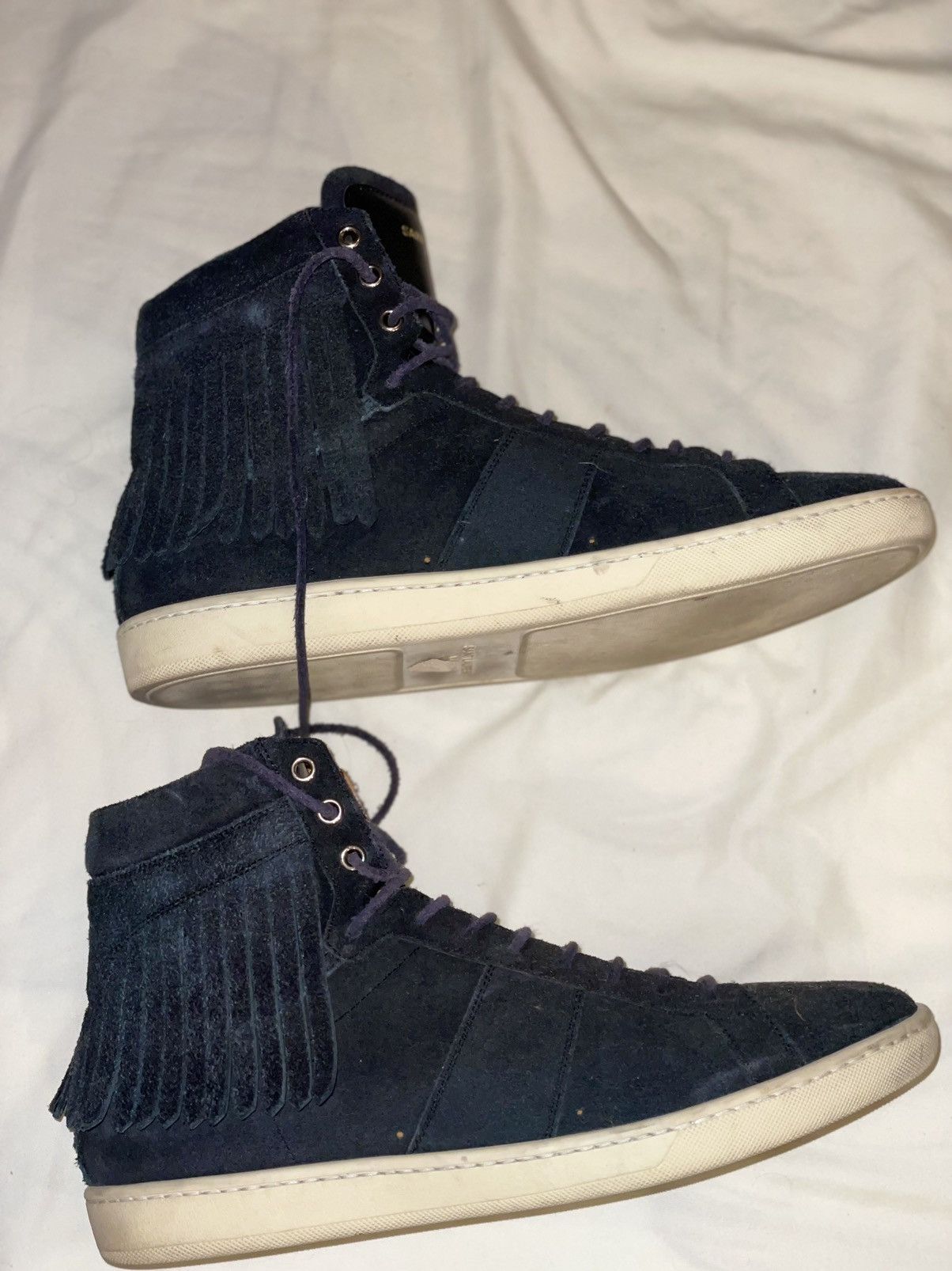 Saint Laurent Paris Saint Laurent Fringe Sneaker Size US 10.5 / EU 43-44 - 1 Thumbnail