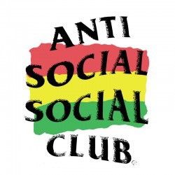 Anti Social Social Club × Bob Marley Deadstock Bobsled White Rasta Design Double Side Logo Tee XL Size US XL / EU 56 / 4 - 4 Thumbnail