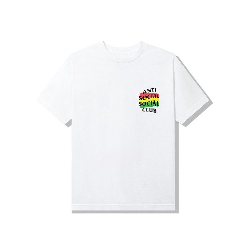 Anti Social Social Club × Bob Marley Deadstock Bobsled White Rasta Design Double Side Logo Tee XL Size US XL / EU 56 / 4 - 2 Thumbnail